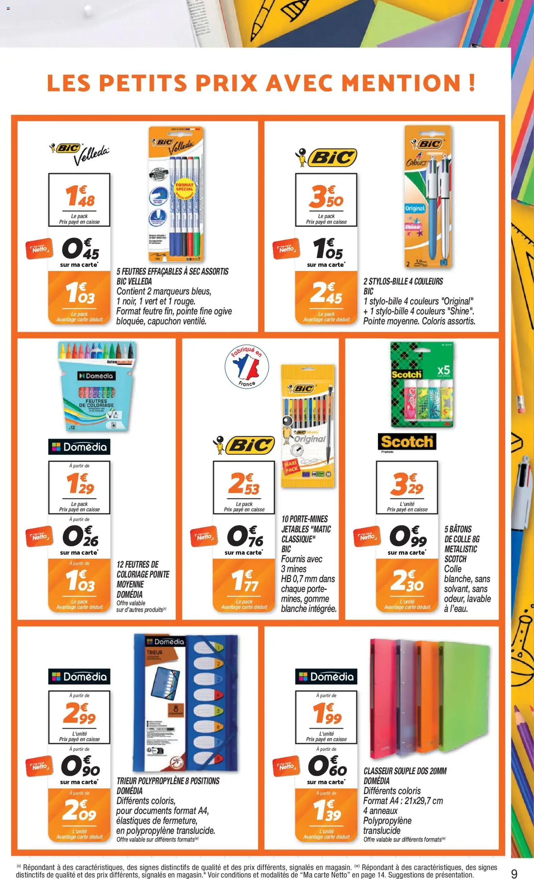 Netto catalogue - brochure valable à partir du 25/08/2026, page 9 sur 24