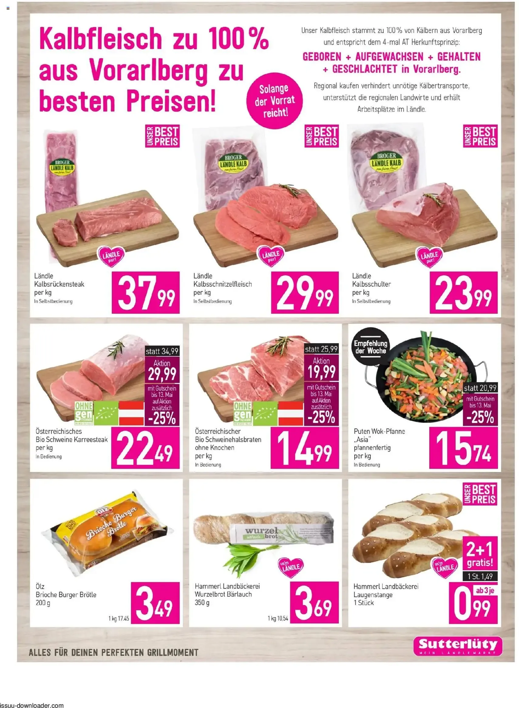 Sutterlüty Flugblatt - Gültiger Prospekt ab 07.05.2026, Seite 13 von insgesamt 24