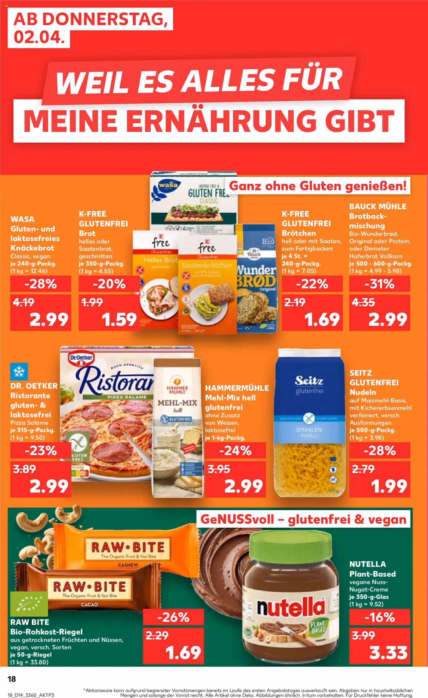Kaufland Prospekt - Gültiger Prospekt ab 02.04.2026, Seite 18 von insgesamt 54