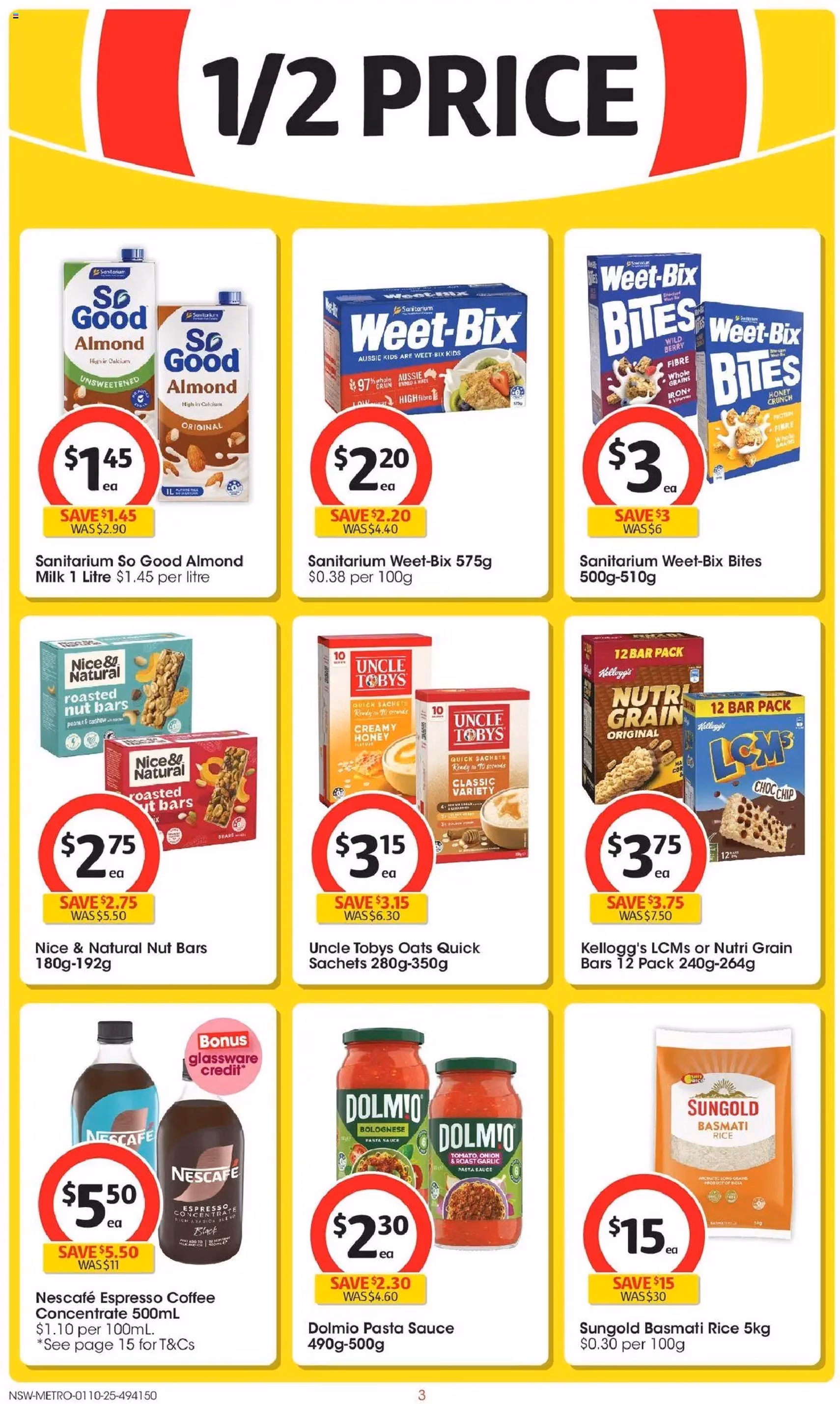 Coles Catalogue NSW - valid flyer from 01/10/2025, page 3 of 51 Coles Catalogue NSW - valid flyer from 01/10/2025, page 3 of 51