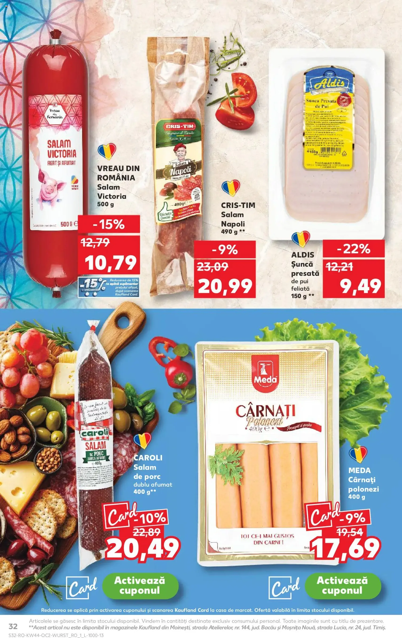 Kaufland RO - București - 2025.10.29. érvényes szórólap 32 oldal 70 oldalból Kaufland RO - București - 2025.10.29. érvényes szórólap 32 oldal 70 oldalból