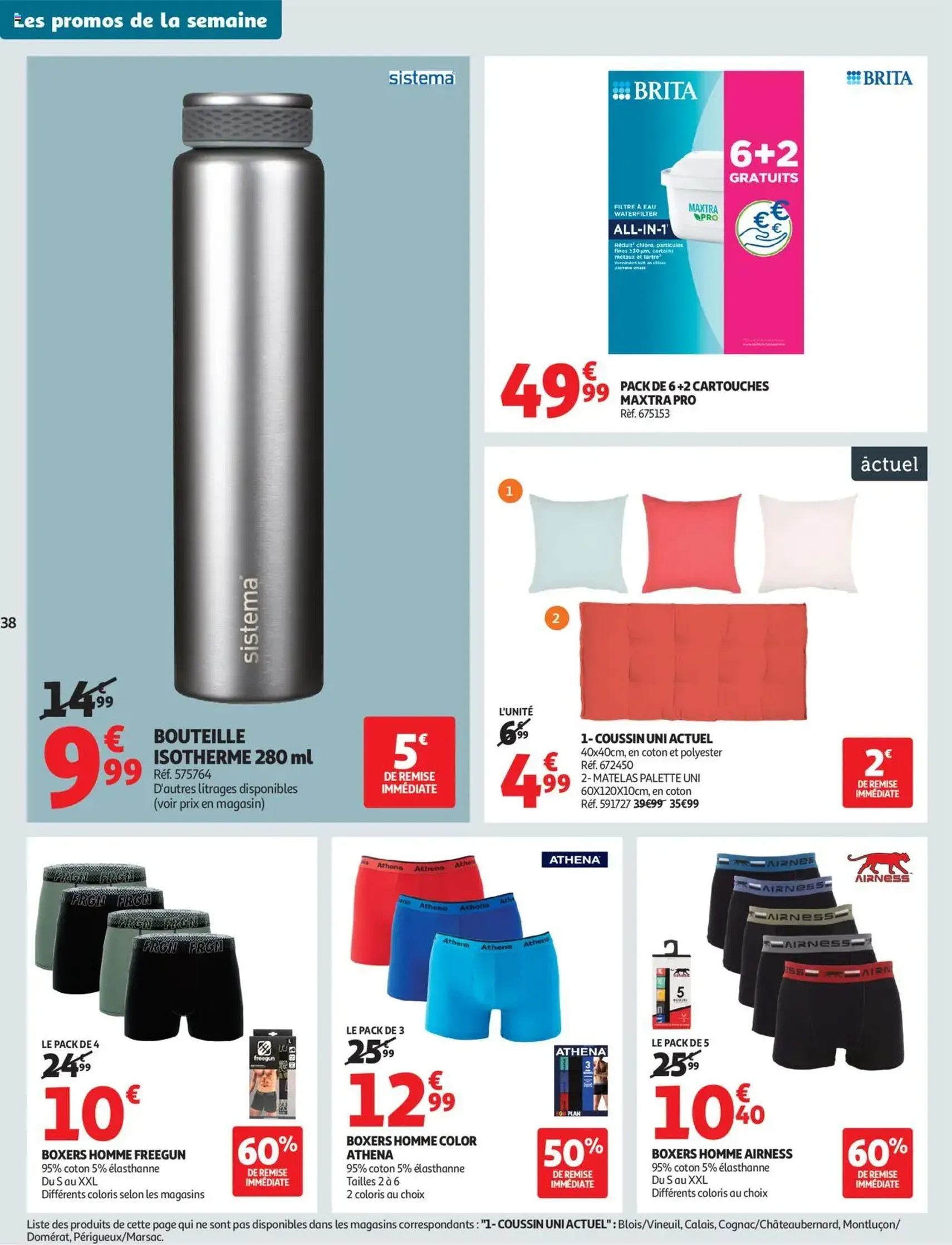 Auchan prospectus - brochure valable à partir du 29/07/2025, page 38 sur 49 Auchan prospectus - brochure valable à partir du 29/07/2025, page 38 sur 49