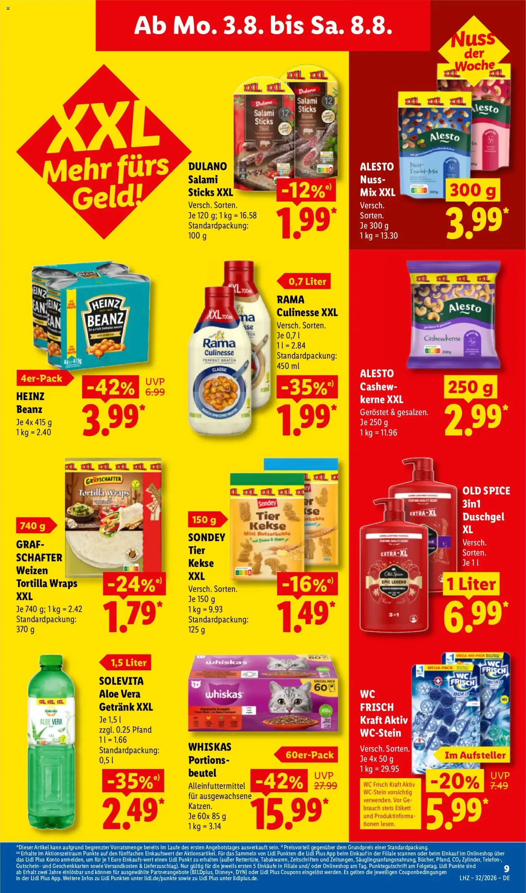 Lidl Prospekt - Gültiger Prospekt ab 03.08.2026, Seite 17 von insgesamt 69