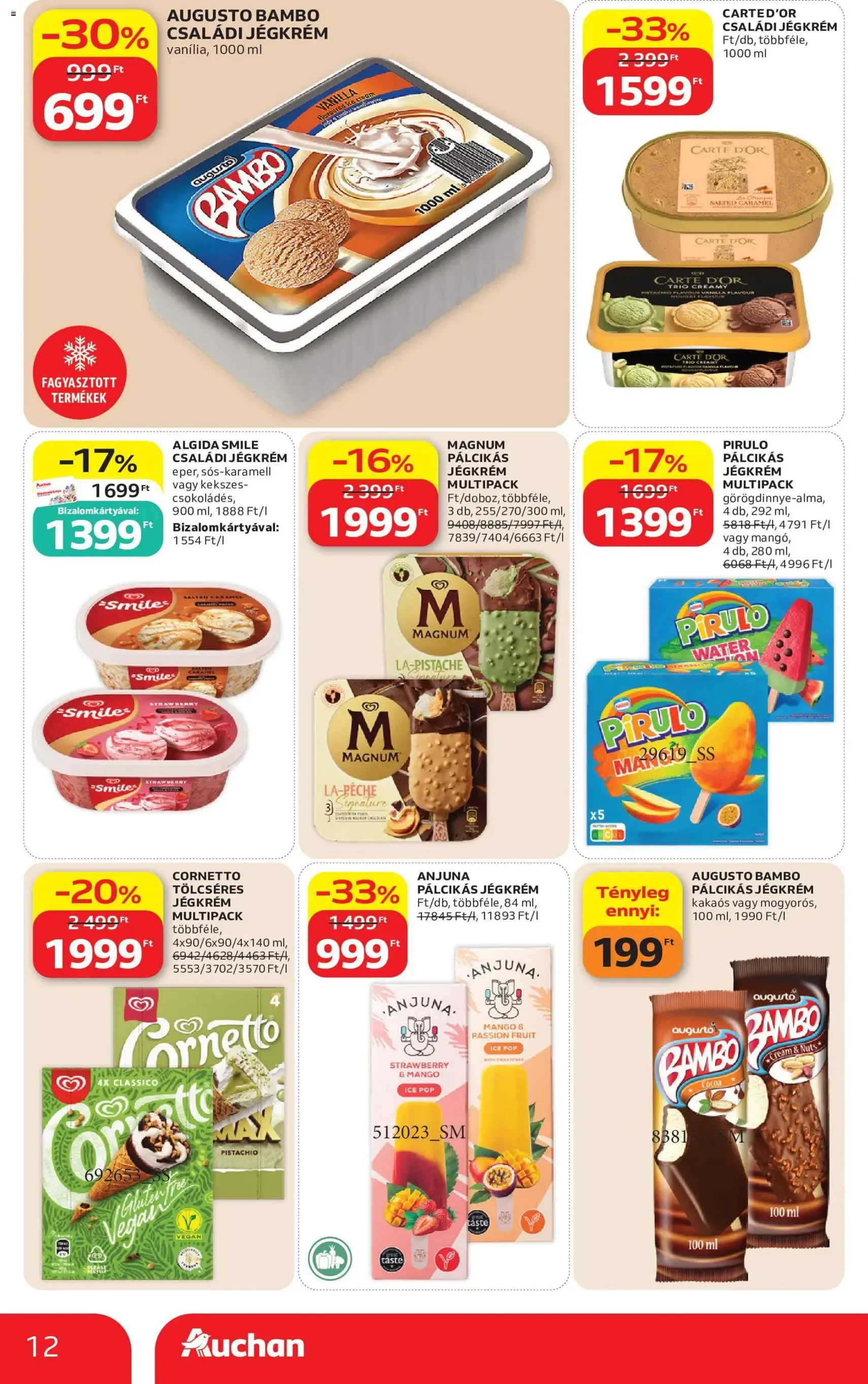 Auchan akciós újság - 2026.08.06. érvényes szórólap 12 oldal 48 oldalból
