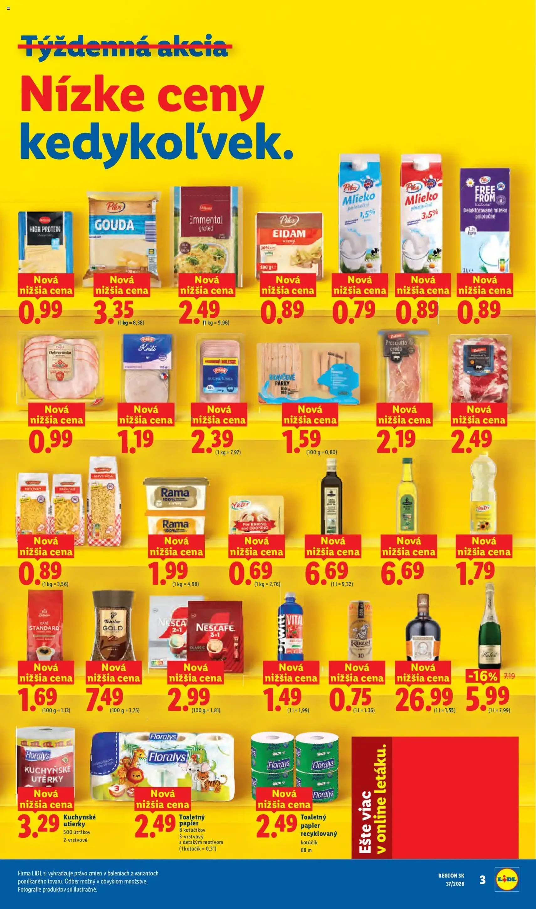 Lidl leták - platný leták od 07.09.2026 strana 3 z 100