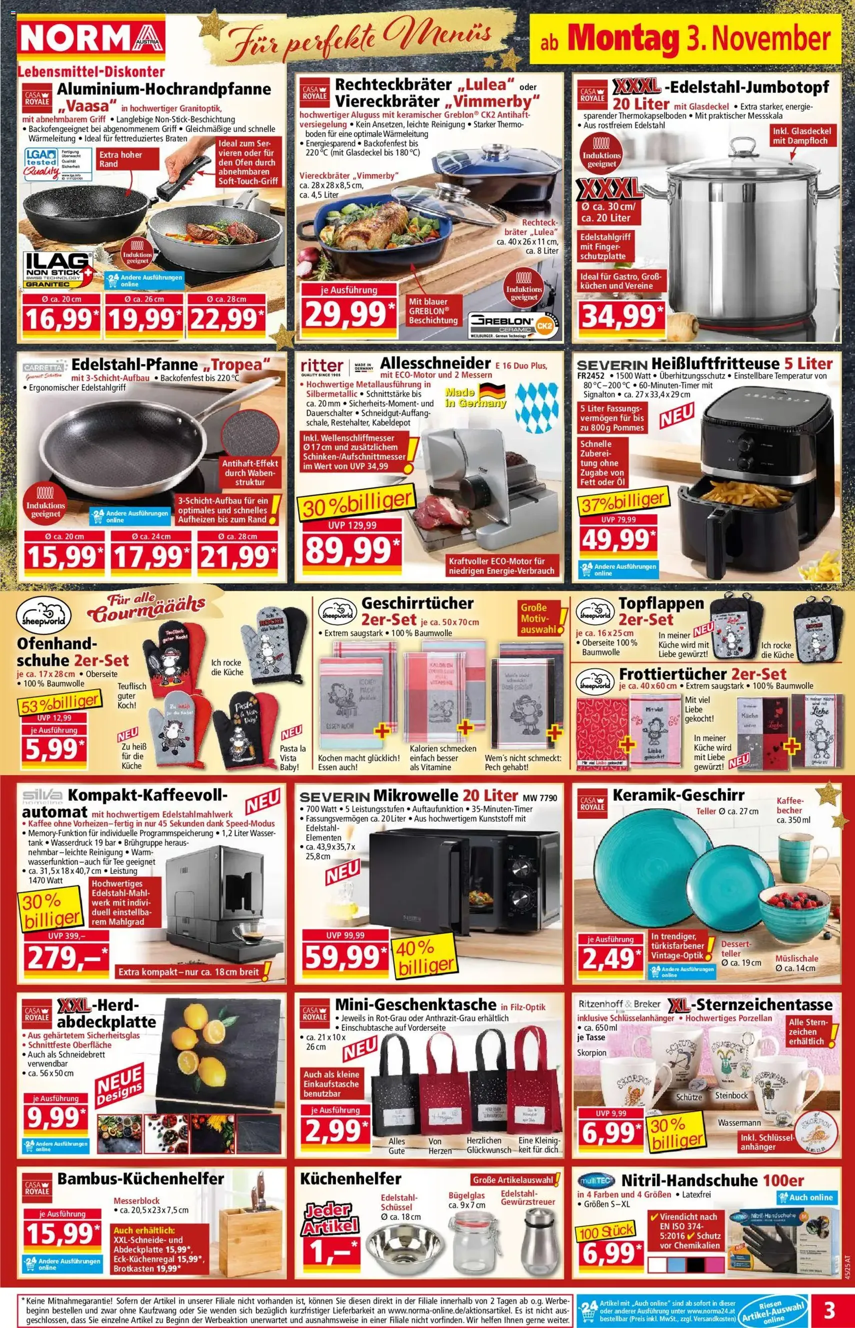 Norma Flugblatt - Gültiger Prospekt ab 03.11.2025, Seite 4 von insgesamt 19
