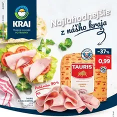 Kraj leták - náhľad letáku platný od 16.10.2025