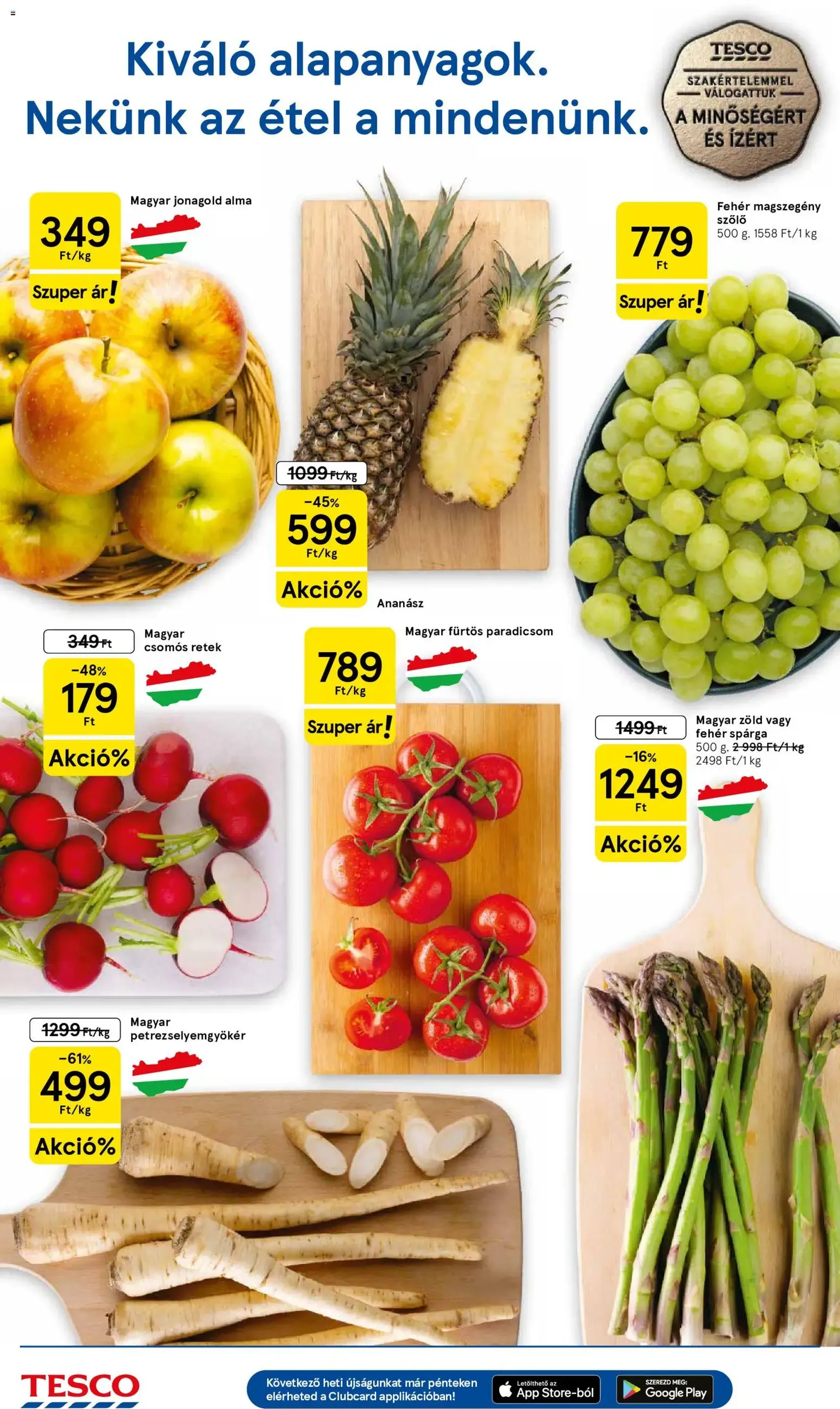 Tesco aktuális akciós újság - 2026.05.07. érvényes szórólap 2 oldal 36 oldalból