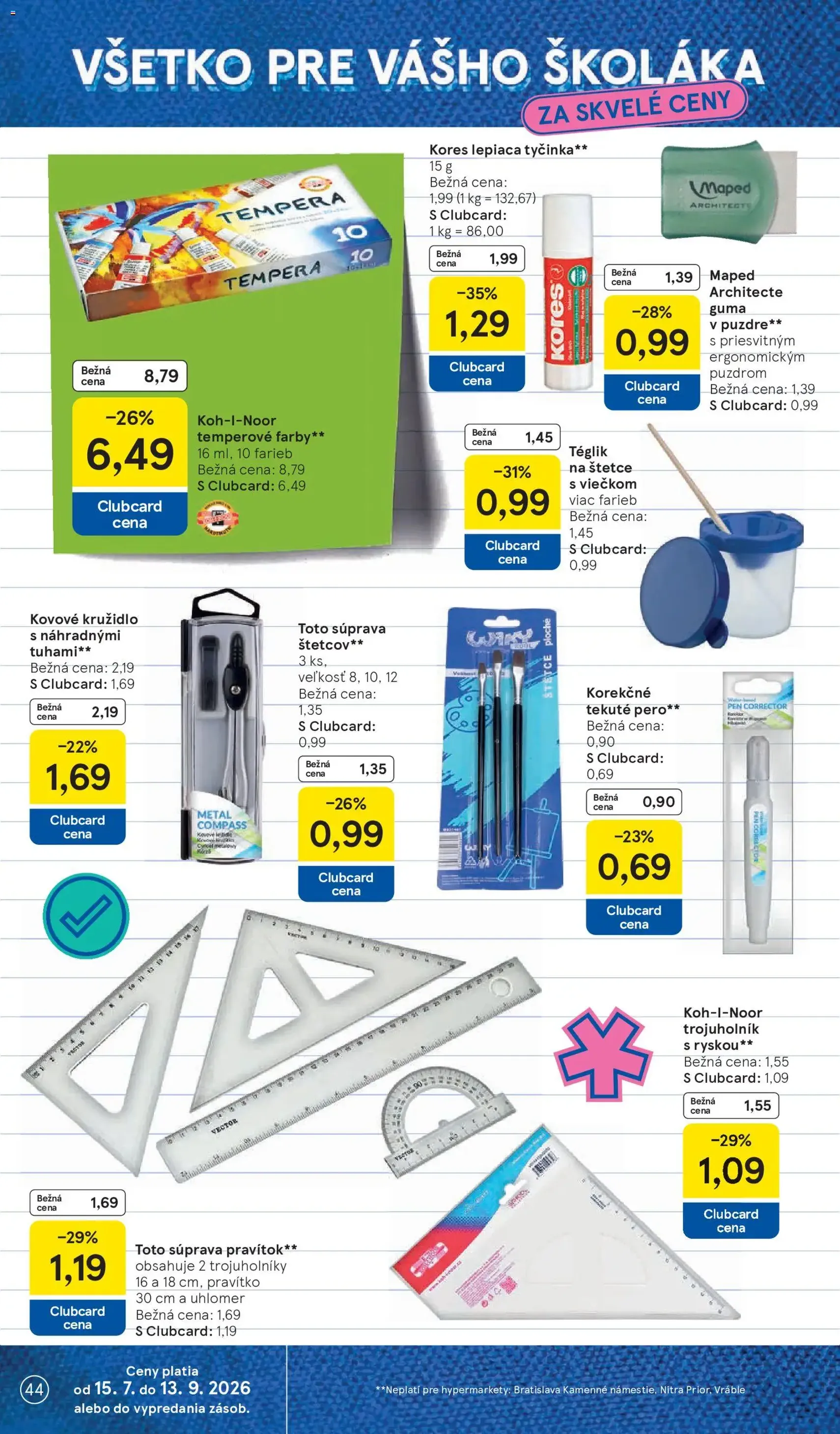 Tesco Hypermarket - leták - platný leták od 29.07.2026 strana 44 z 53