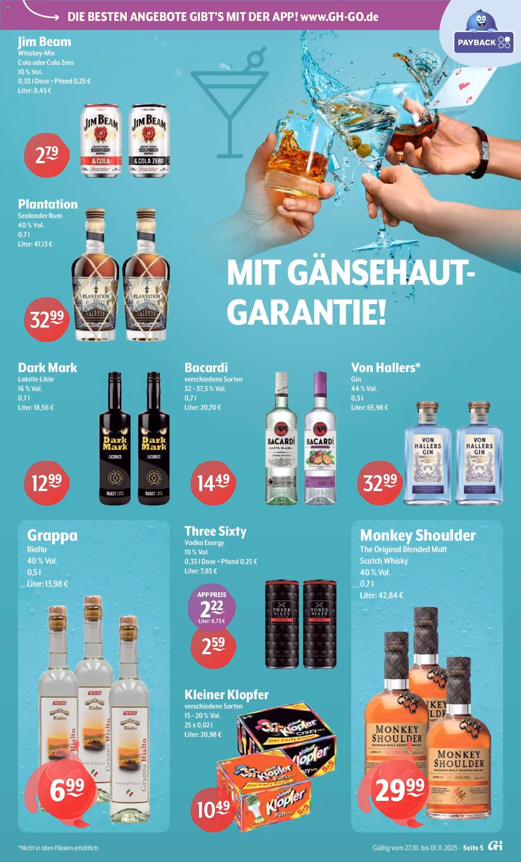 Trink und Spare Prospekt - Gültiger Prospekt ab 27.10.2025, Seite 5 von insgesamt 11