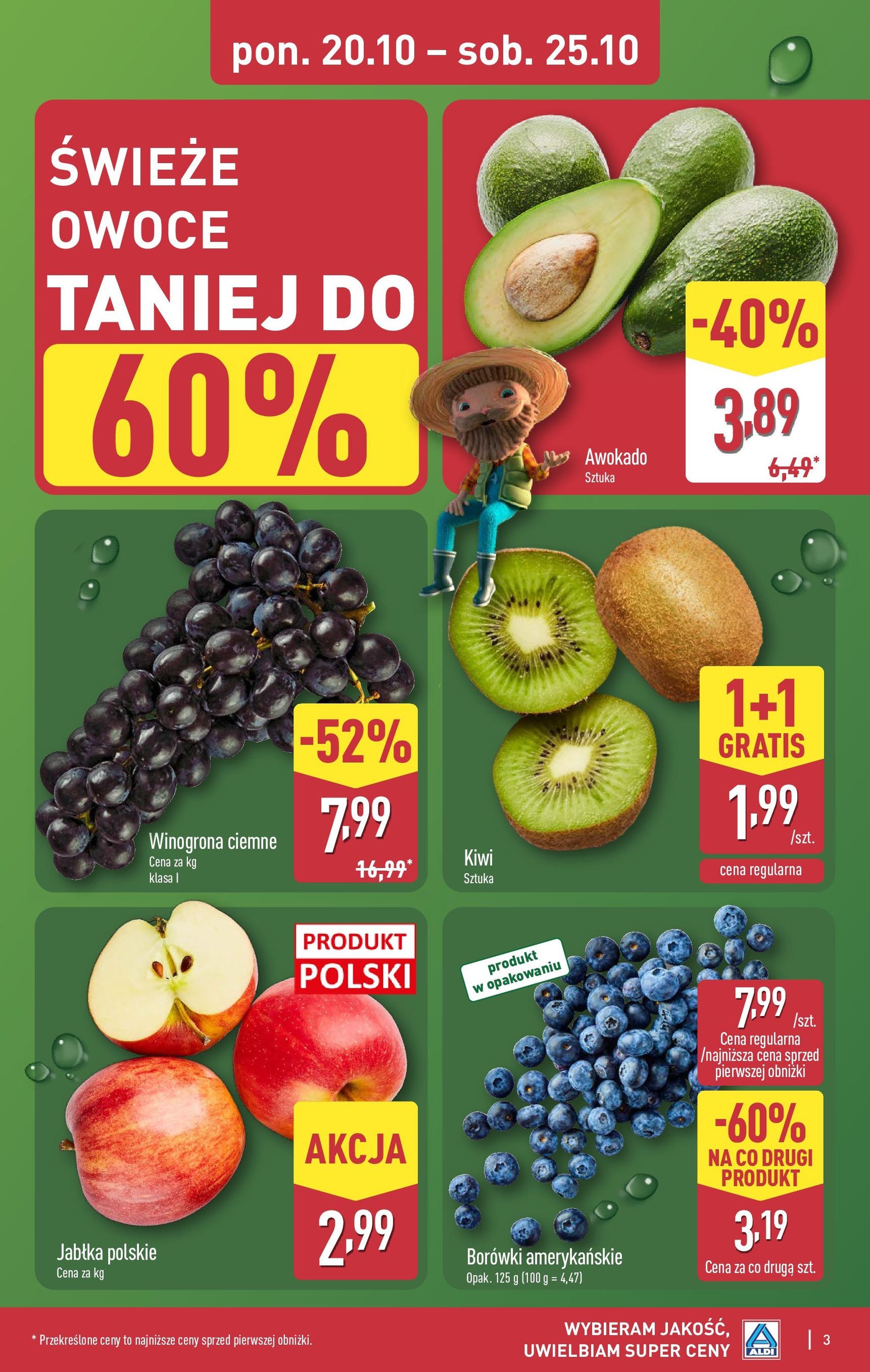 Aldi Gazetka - ważny gazetka od 20.10.2025 strona 3 z 41 Aldi Gazetka - ważny gazetka od 20.10.2025 strona 3 z 41