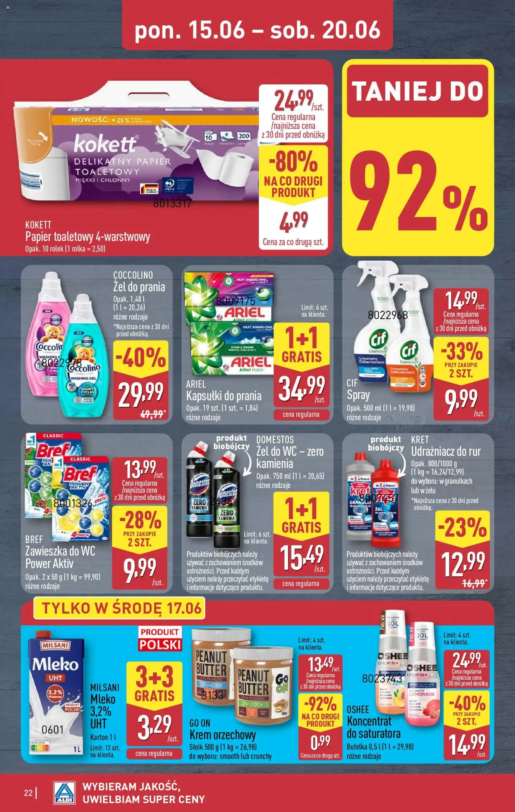 Aldi gazetka - ważny gazetka od 15.06.2026 strona 22 z 40