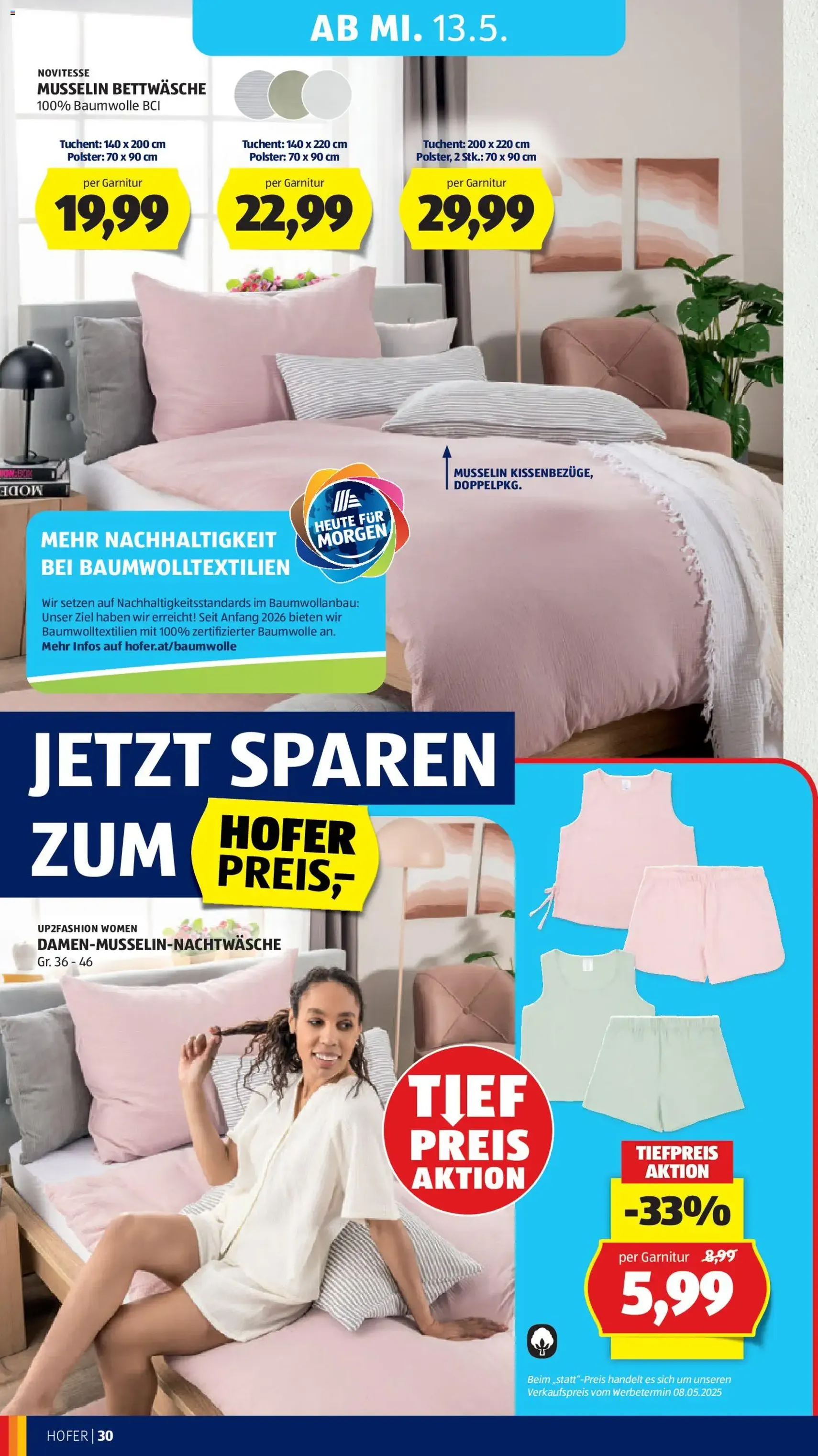 Hofer Flugblatt - Gültiger Prospekt ab 06.05.2026, Seite 36 von insgesamt 46
