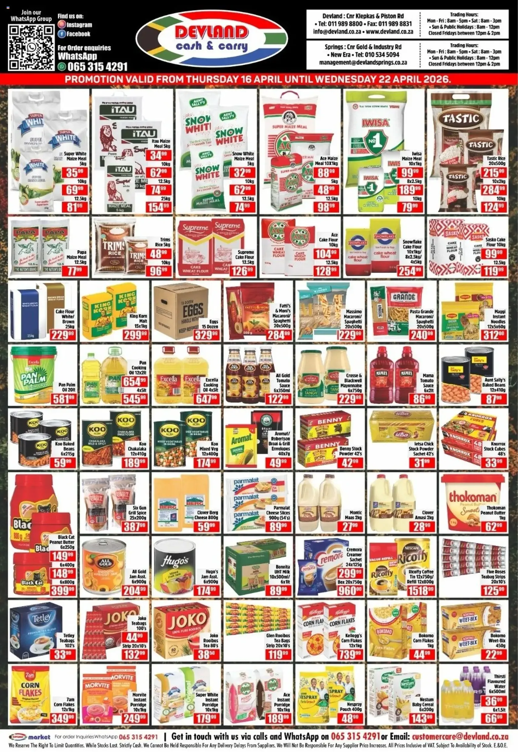 Devland Specials - valid flyer from 16/04/2026, page 3 of 3