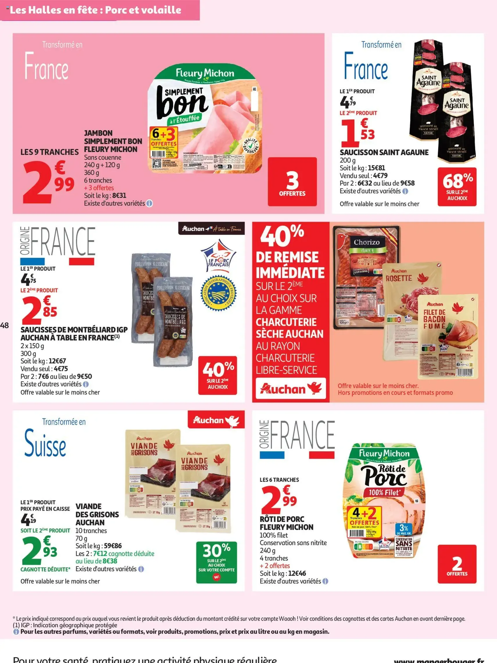 Auchan folder / publicité - geldige folder vanaf 27/01/2026 pagina 48 van 58