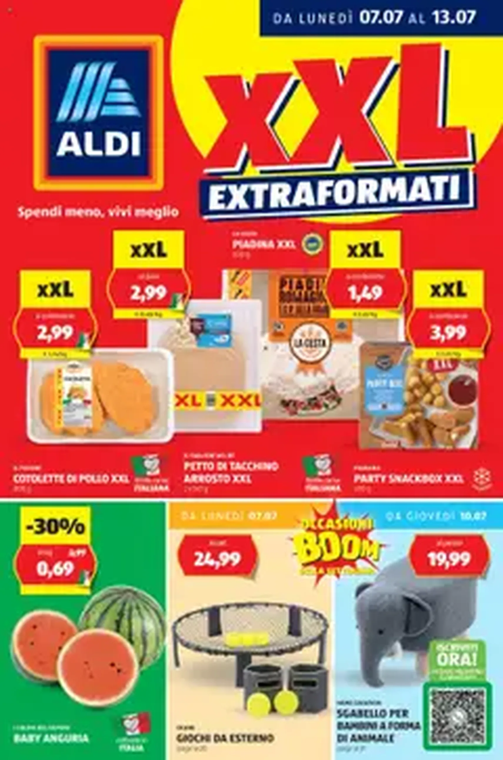 Volantino Aldi - volantino valido dal 07/07/2025 pagina 1 di 1