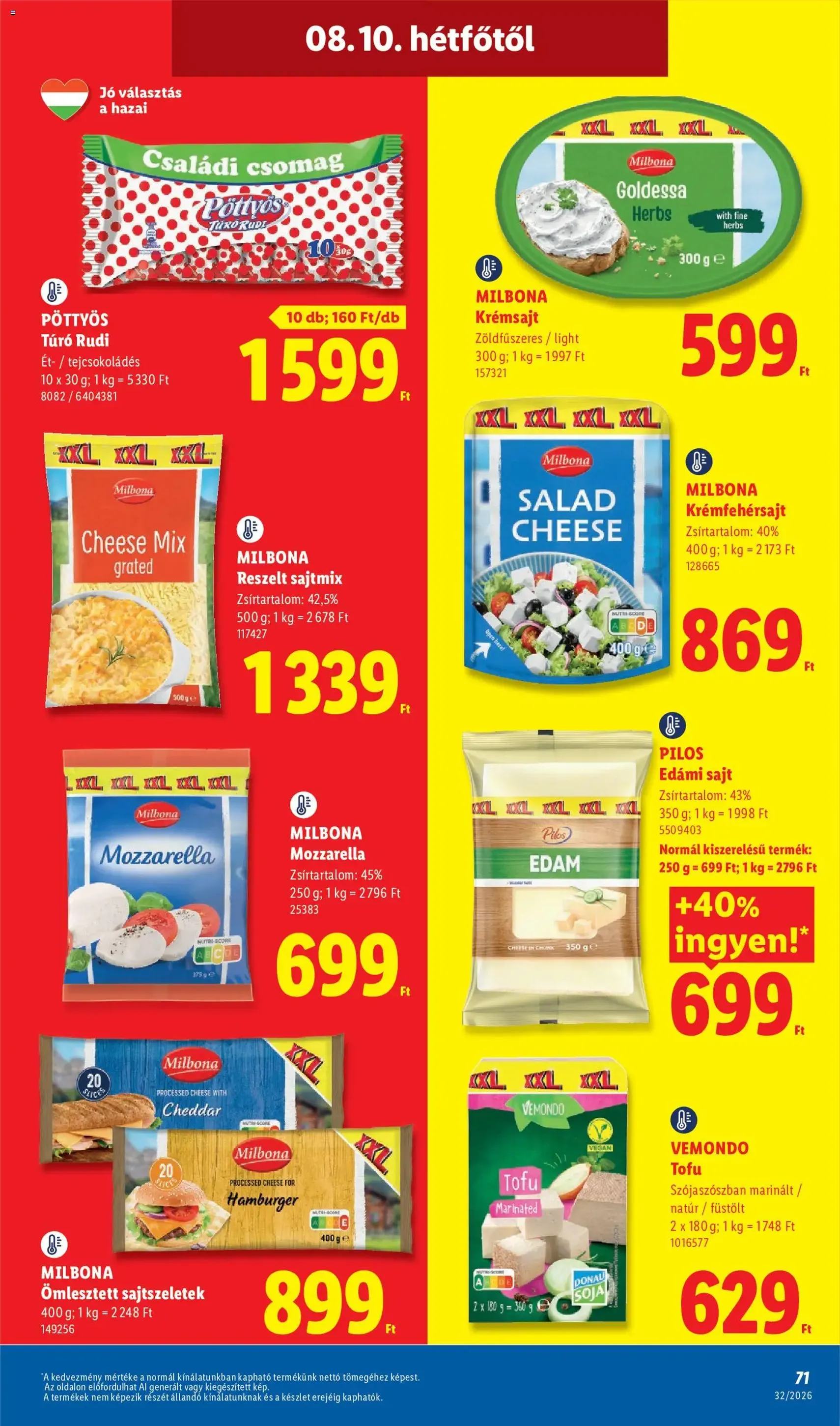 Lidl akciós újság - 2026.08.06. érvényes szórólap 71 oldal 80 oldalból