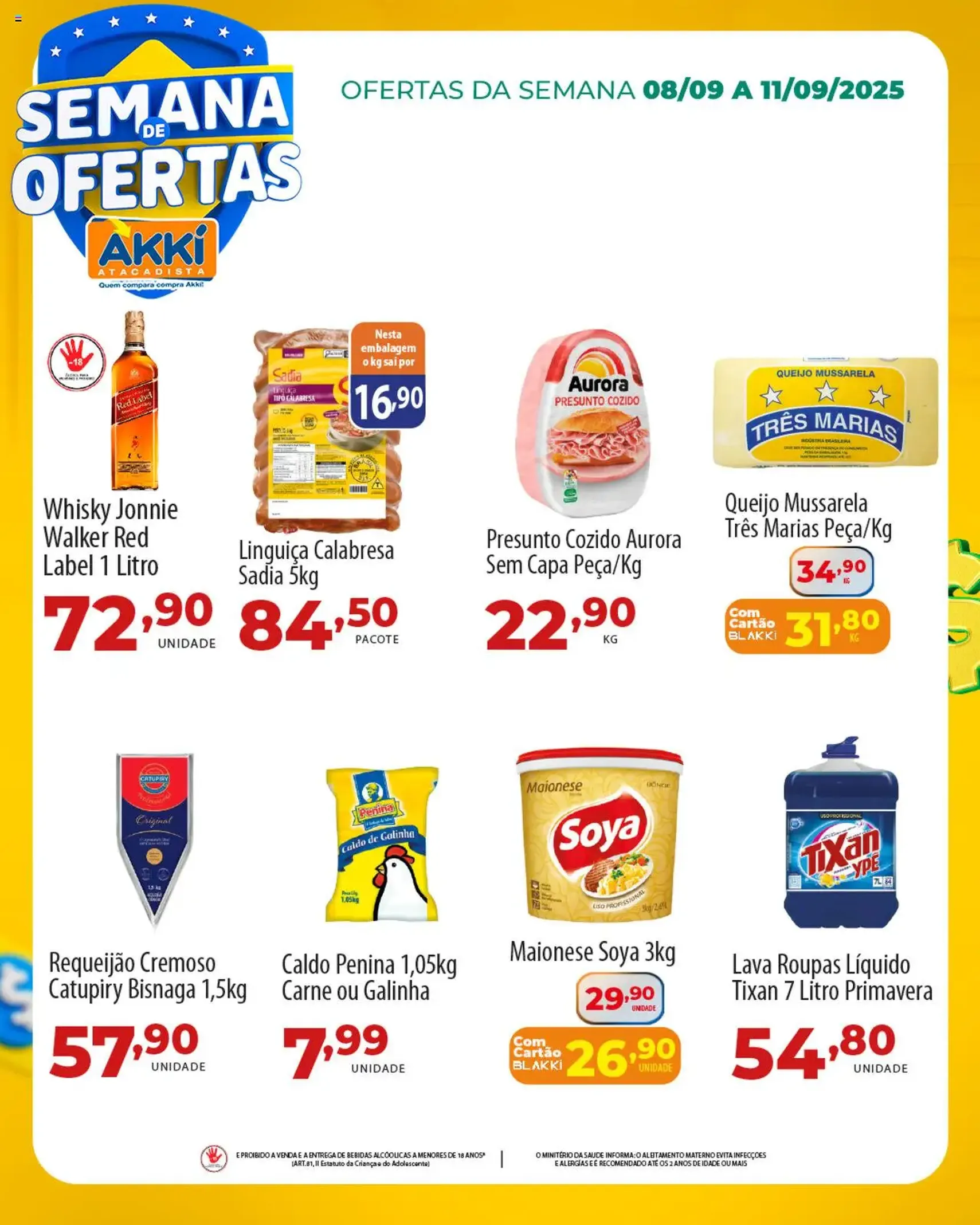 Akki Atacadista - Ofertas da semana - folheto válido a partir de 08/09/2025 página 6 de 6 Akki Atacadista - Ofertas da semana - folheto válido a partir de 08/09/2025 página 6 de 6