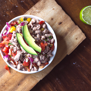Recipe preview Quick & Easy Vegetarian Mexican Bowl