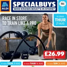 Aldi - Weekly offers UK Specialbuys - Flyer preview valid from 21/08/2025