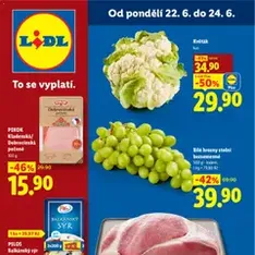 Lidl leták - náhled letáku platný od 22.06.2026