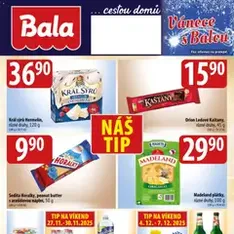 BALA velký leták - náhled letáku platný od 26.11.2025