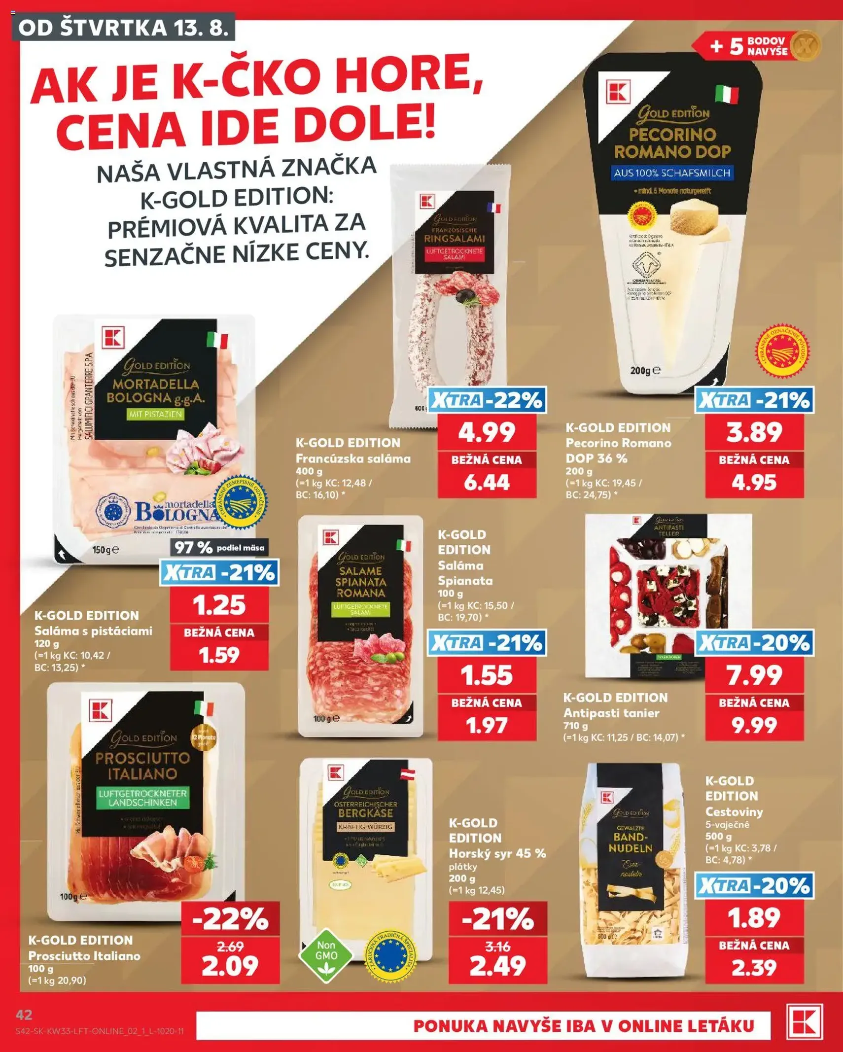 Kaufland leták - platný leták od 13.08.2026 strana 42 z 80
