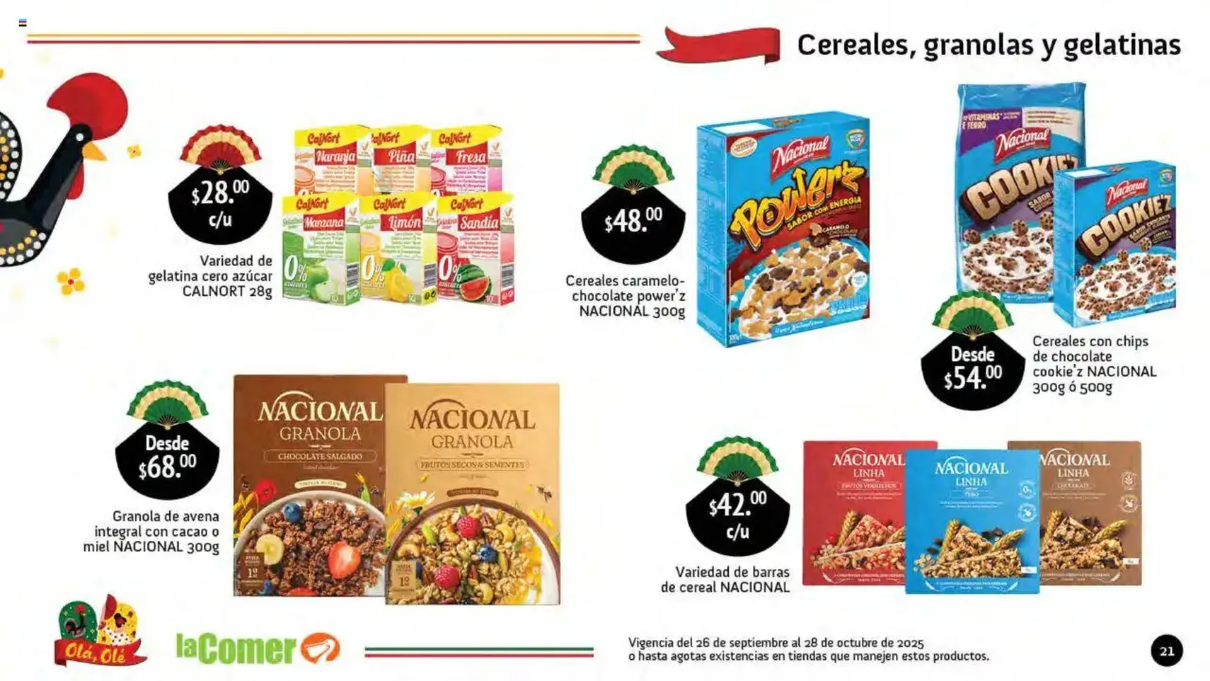La Comer folleto Olá, Olé - folleto válido desde 26/09/2025 página 21 de 64 La Comer folleto Olá, Olé - folleto válido desde 26/09/2025 página 21 de 64