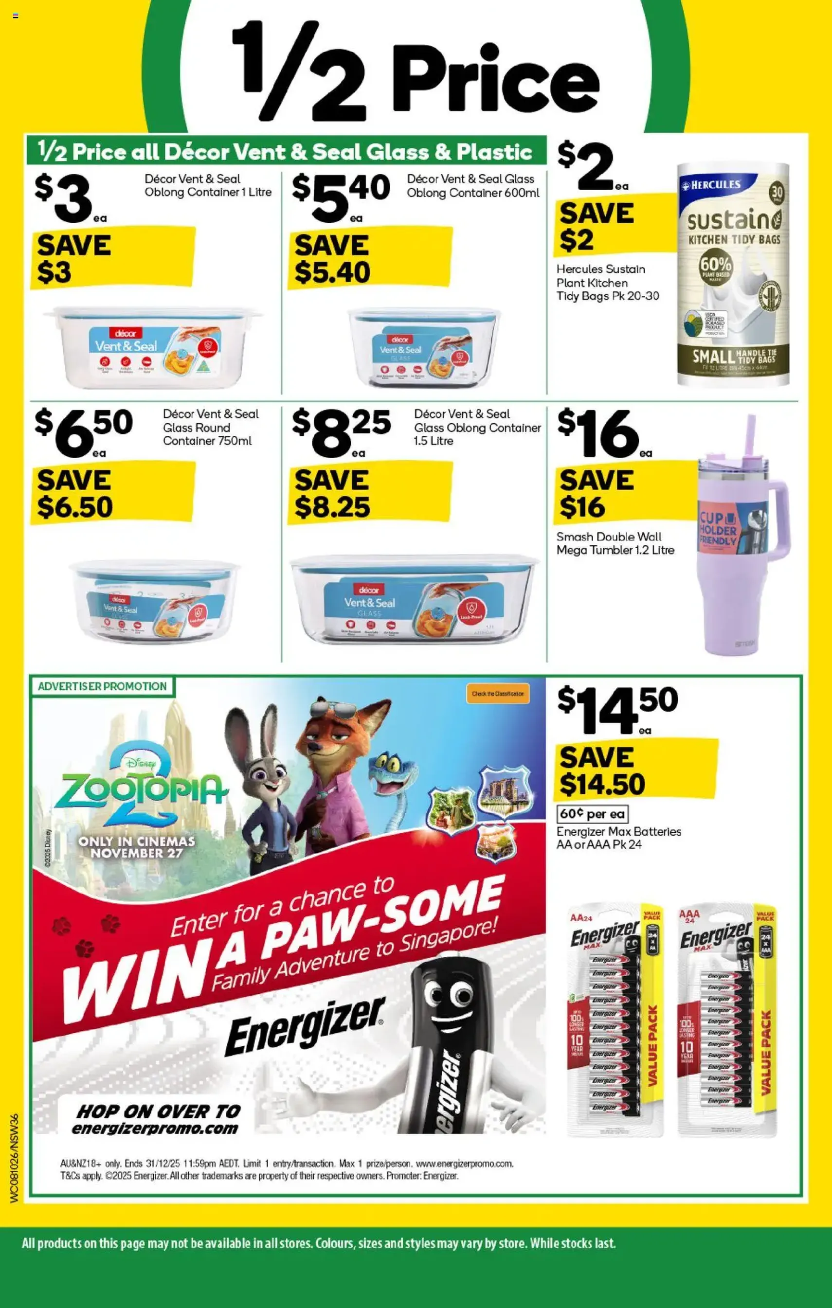 Weekly catalogue Woolworths NSW 08/10 - valid flyer from 08/10/2025, page 36 of 50