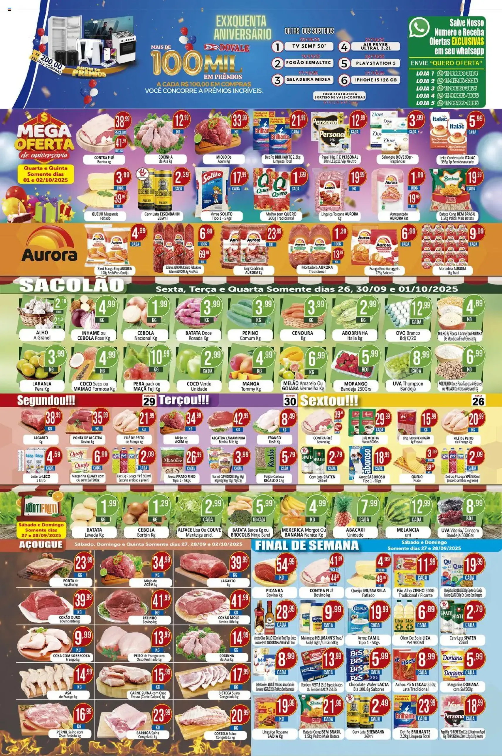 Dovale - Ofertas da semana - folheto válido a partir de 26/09/2025 página 1 de 2
