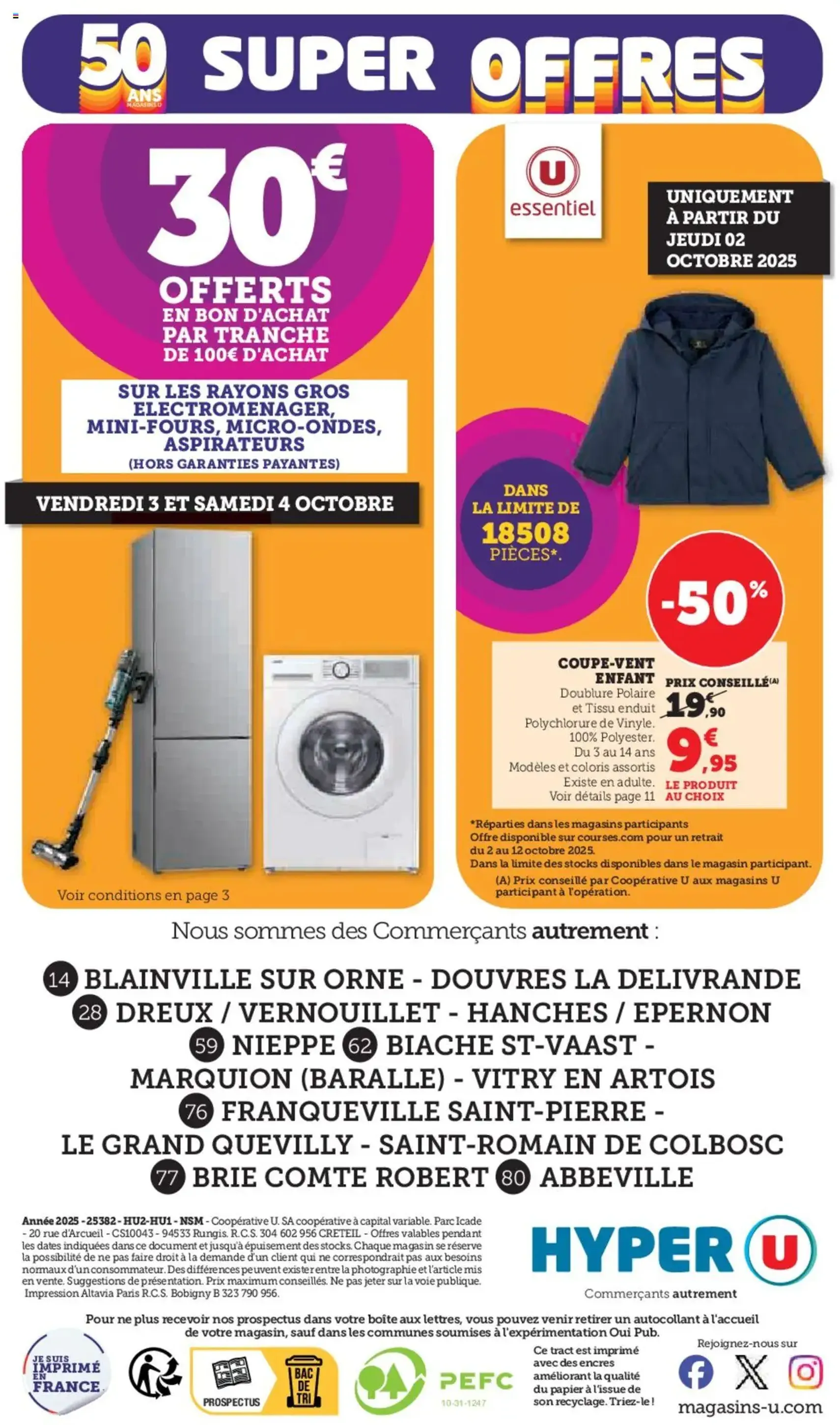 Hyper U catalogue - brochure valable à partir du 30/09/2025, page 48 sur 48