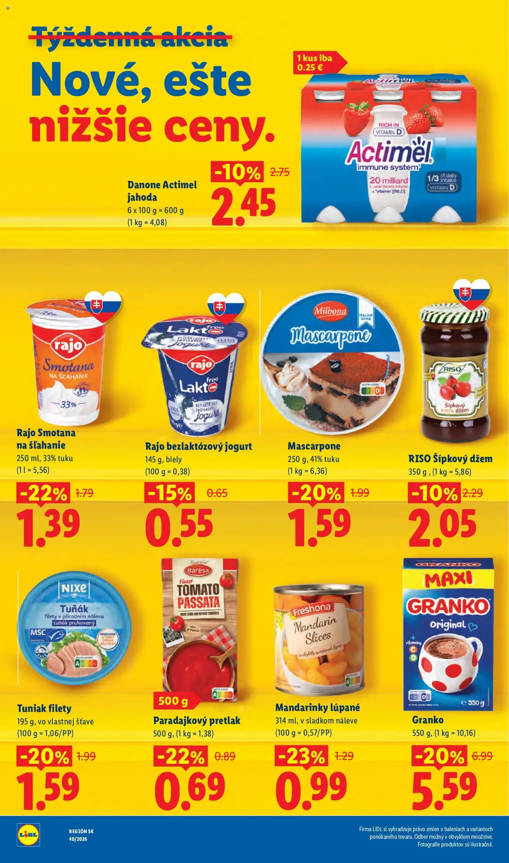 Lidl leták - platný leták od 28.09.2026 strana 6 z 100