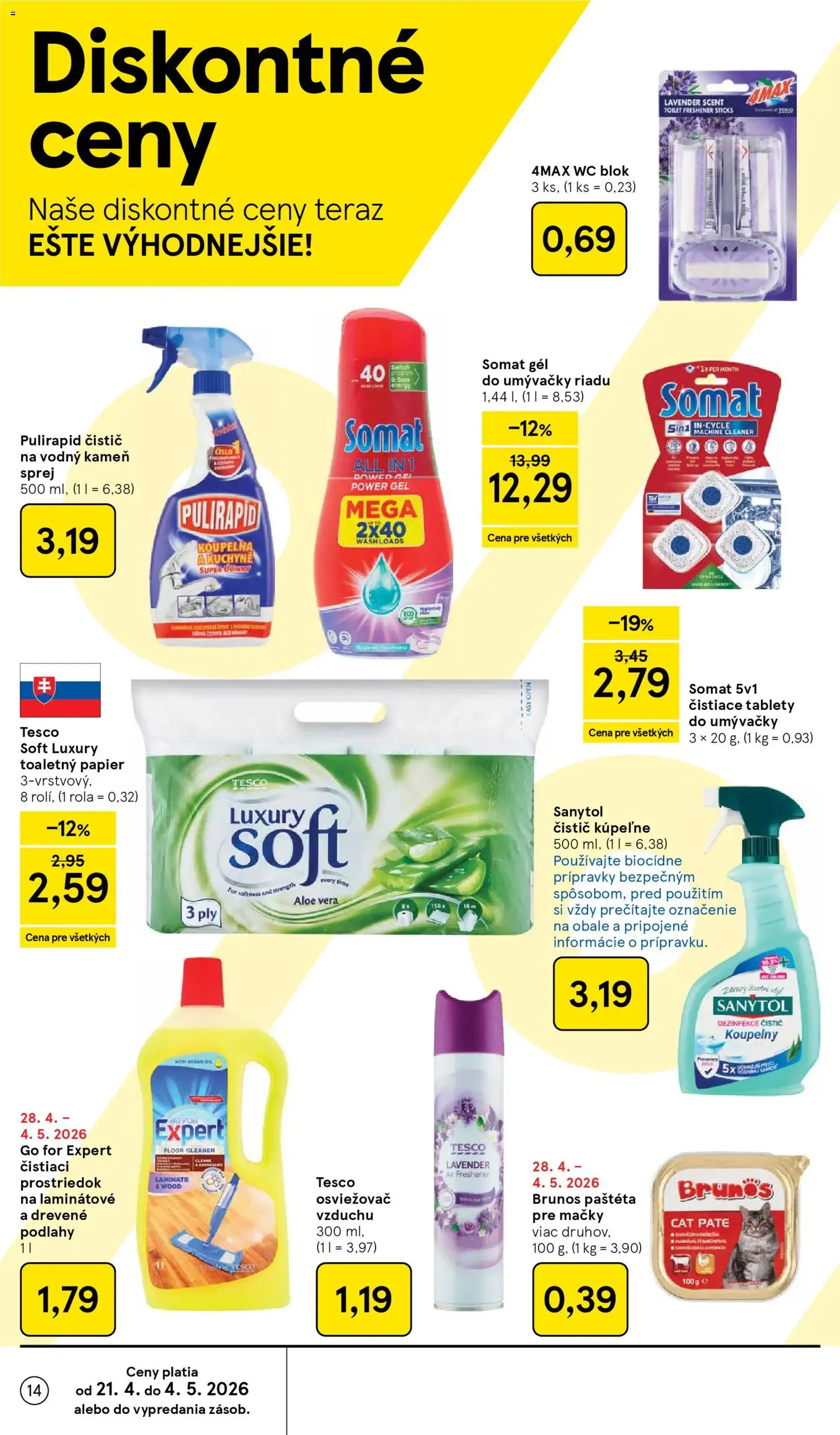 Tesco Hypermarket - leták - platný leták od 29.04.2026 strana 14 z 44