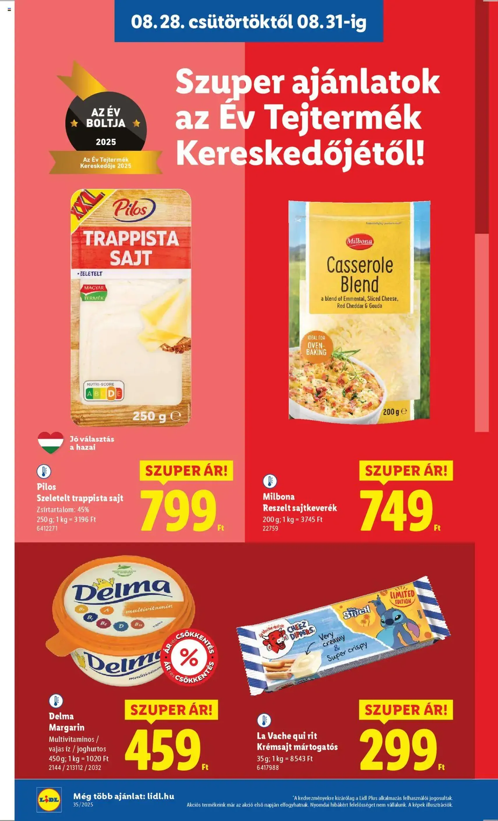 Lidl Akciós újság - 2025.08.28. érvényes szórólap 10 oldal 76 oldalból Lidl Akciós újság - 2025.08.28. érvényes szórólap 10 oldal 76 oldalból
