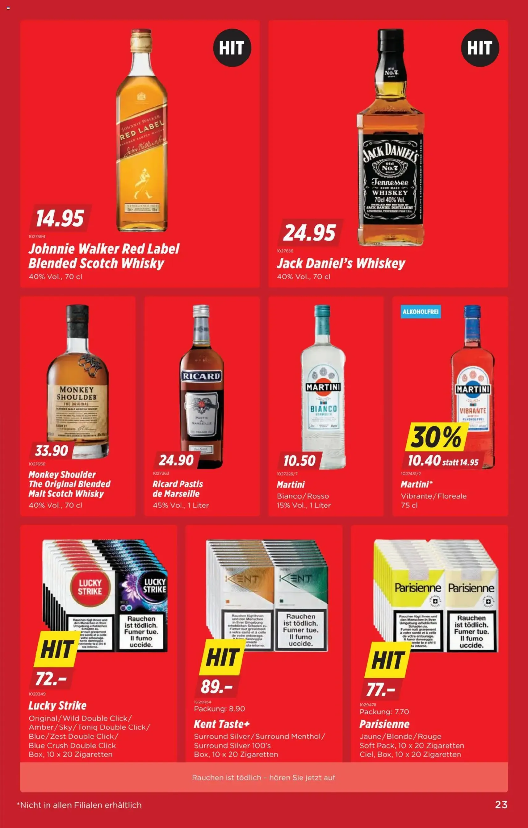 Denner Aktionen - Gültiger Prospekt ab 11.11.2025, Seite 23 von insgesamt 24