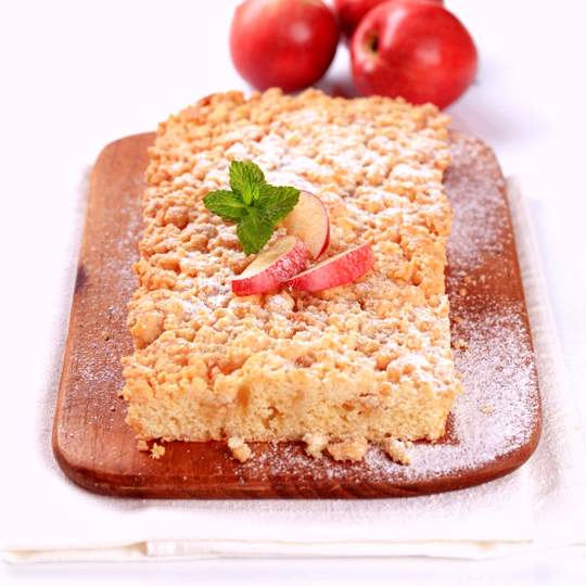 Anteprima ricetta Torta di briciole con mele