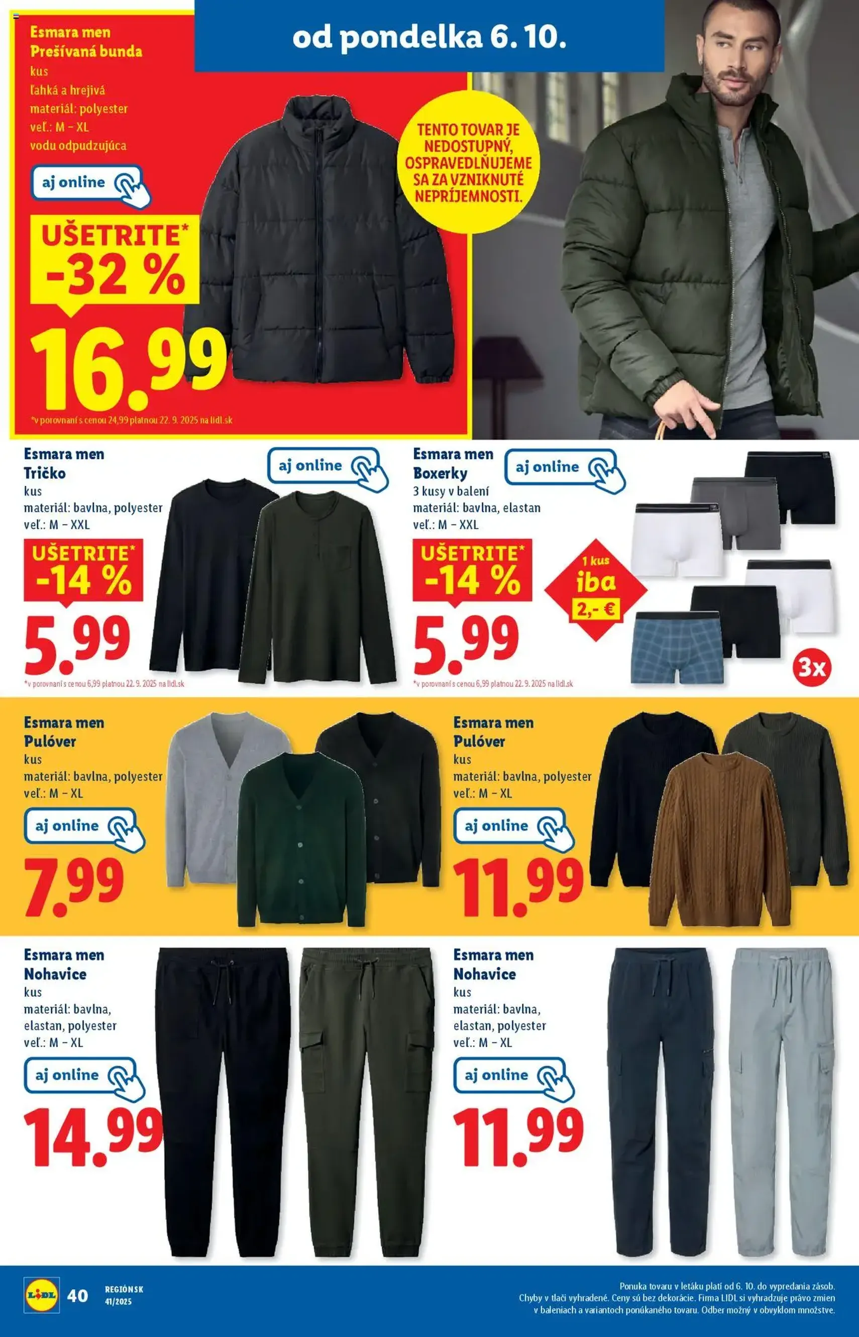 Lidl leták - platný leták od 06.10.2025 strana 62 z 108