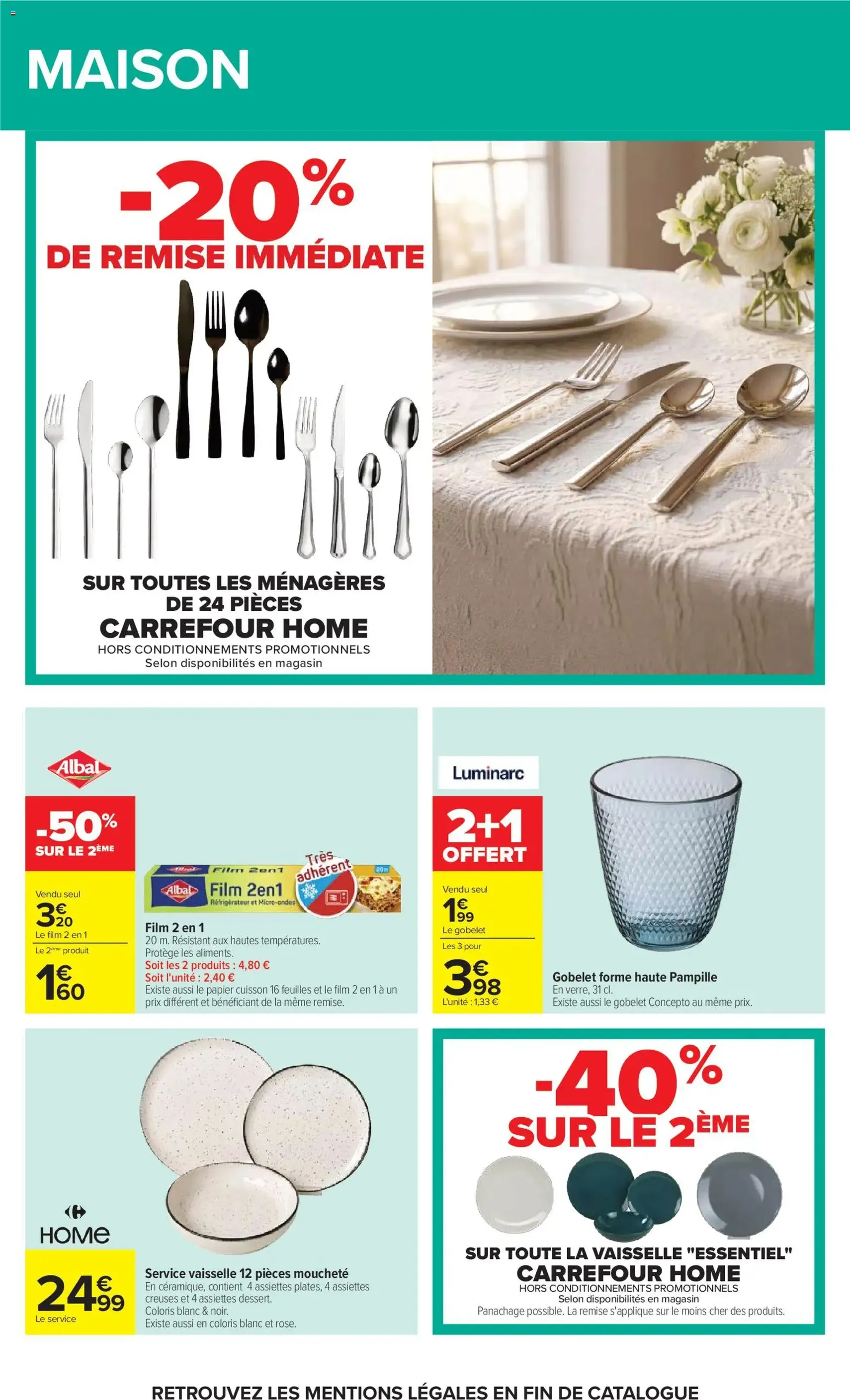 Carrefour Vos promos du quotidien - brochure valable à partir du 17/08/2026, page 68 sur 84