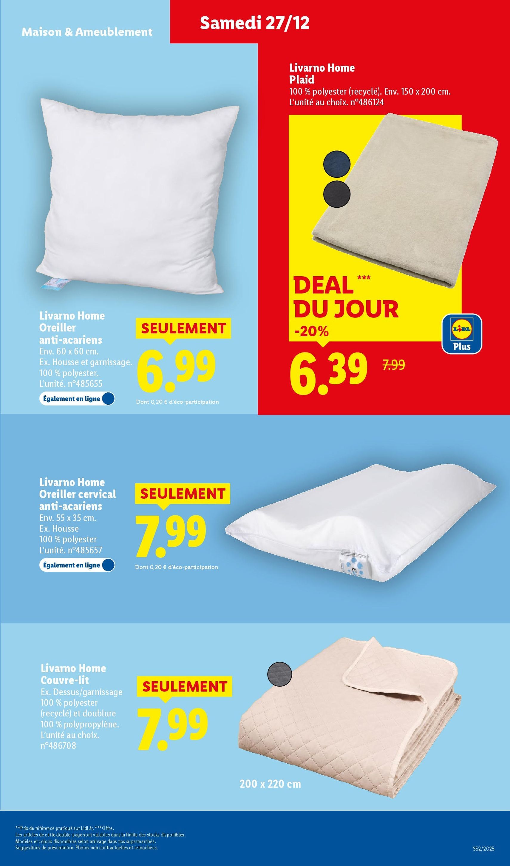 LIDL catalogue semaine 52 - brochure valable à partir du 27/12/2025, page 39 sur 84