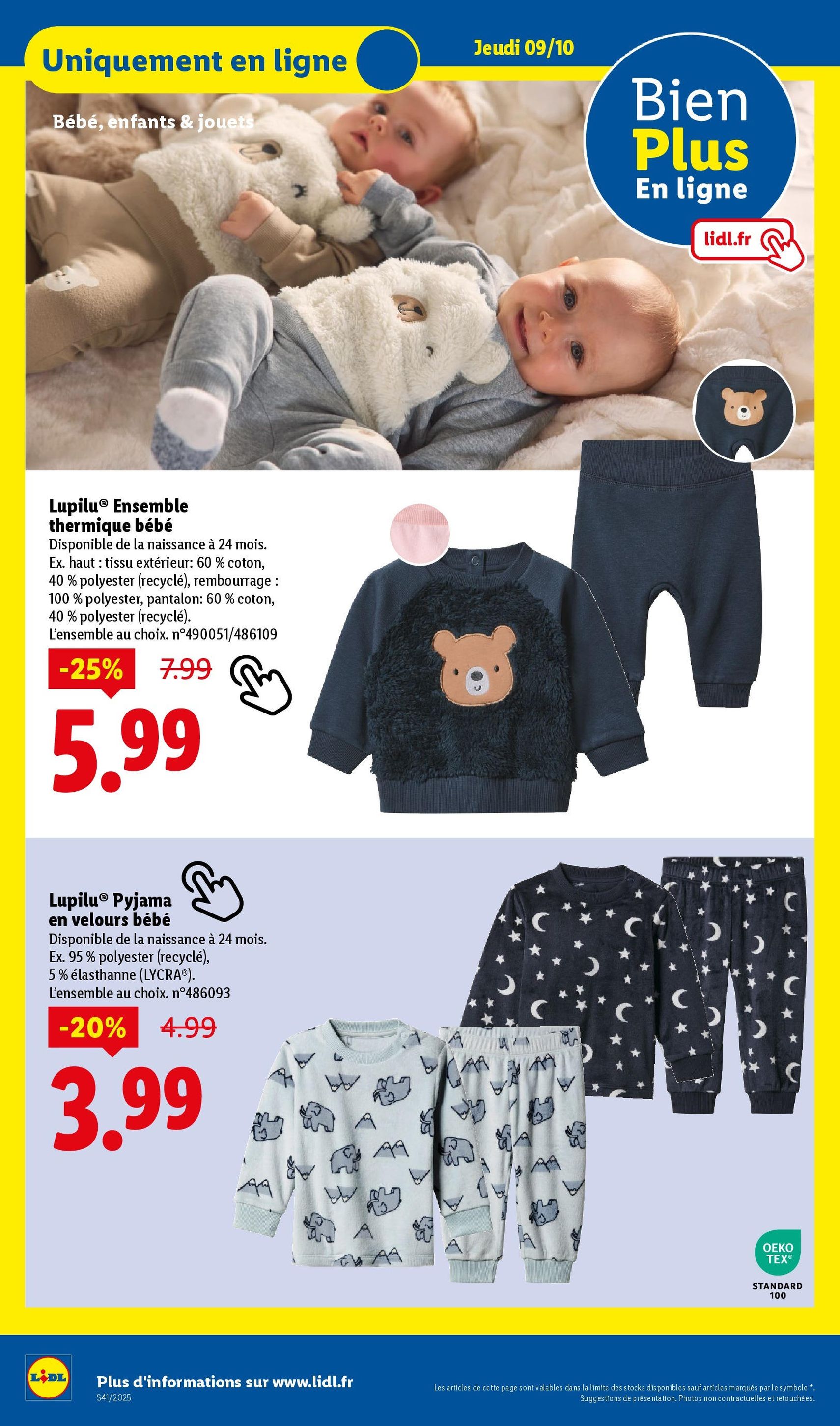 LIDL catalogue semaine 41 - brochure valable à partir du 09/10/2025, page 32 sur 73