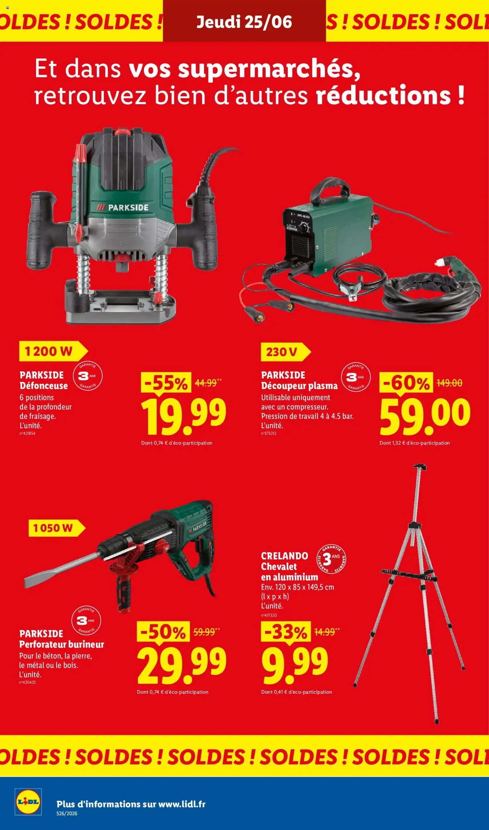 LIDL catalogue - brochure valable à partir du 25/06/2026, page 44 sur 72
