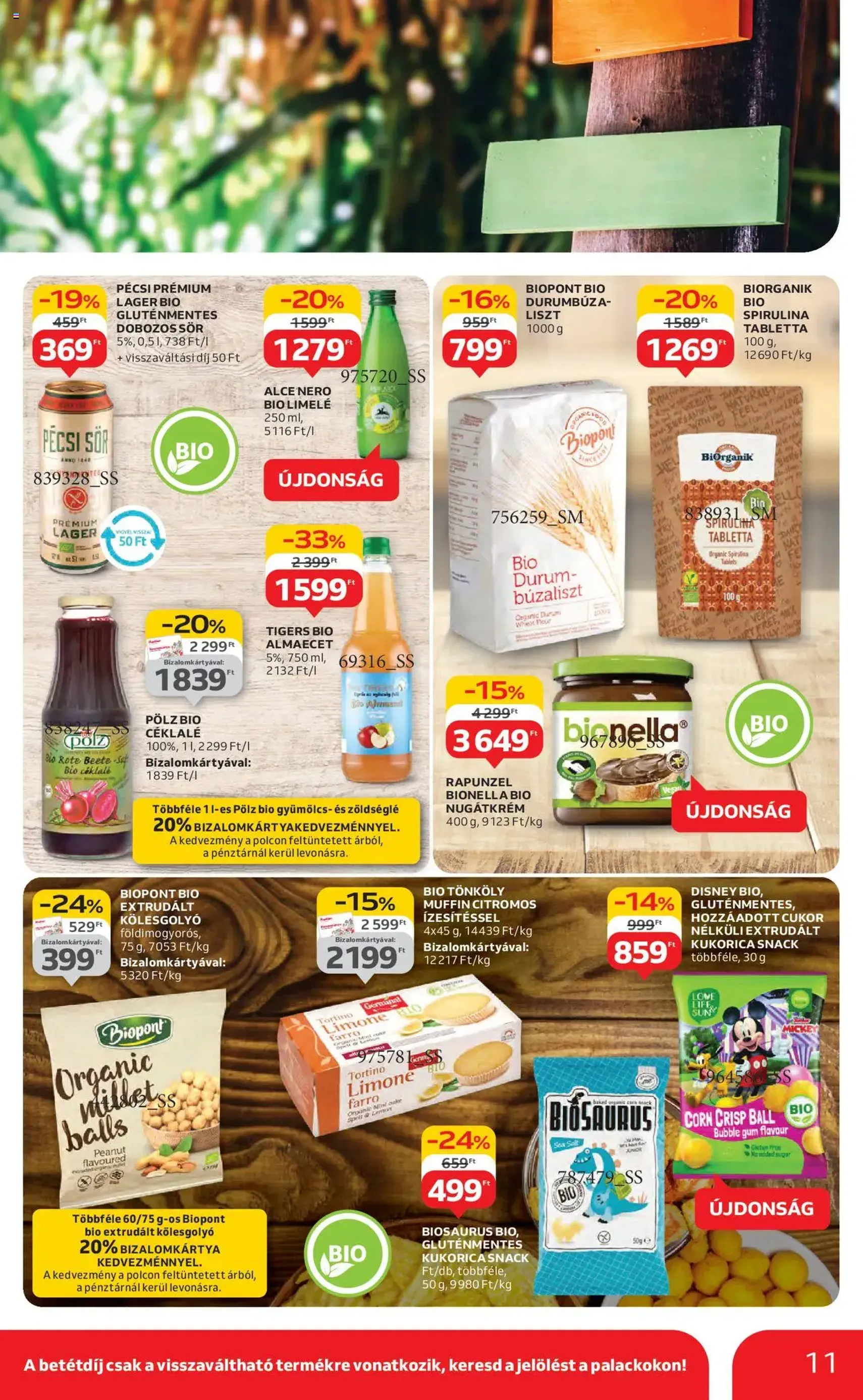 Auchan Akciós újság - 2025.07.31. érvényes szórólap 11 oldal 42 oldalból Auchan Akciós újság - 2025.07.31. érvényes szórólap 11 oldal 42 oldalból