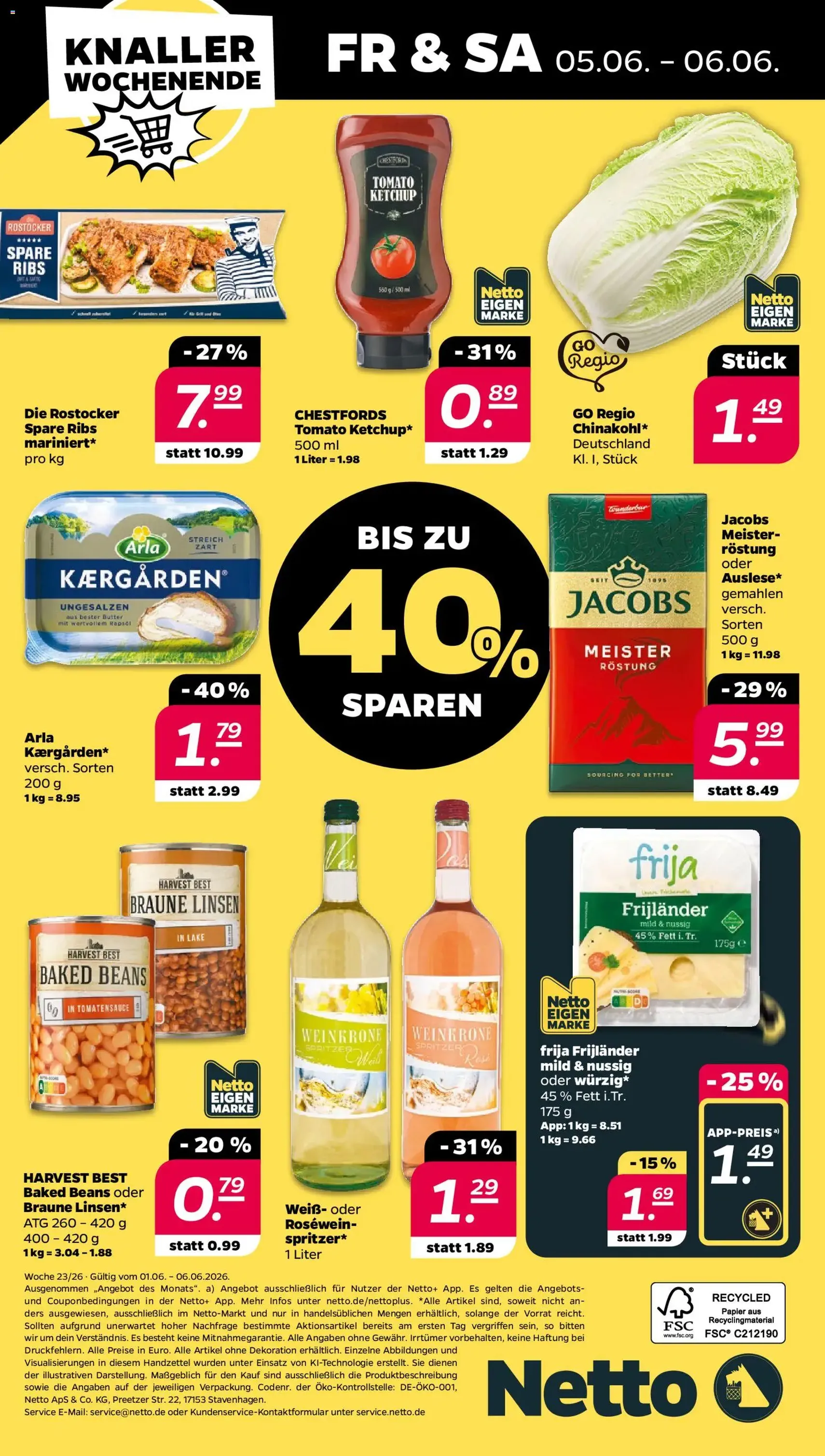 Netto Prospekt - Gültiger Prospekt ab 01.06.2026, Seite 34 von insgesamt 35