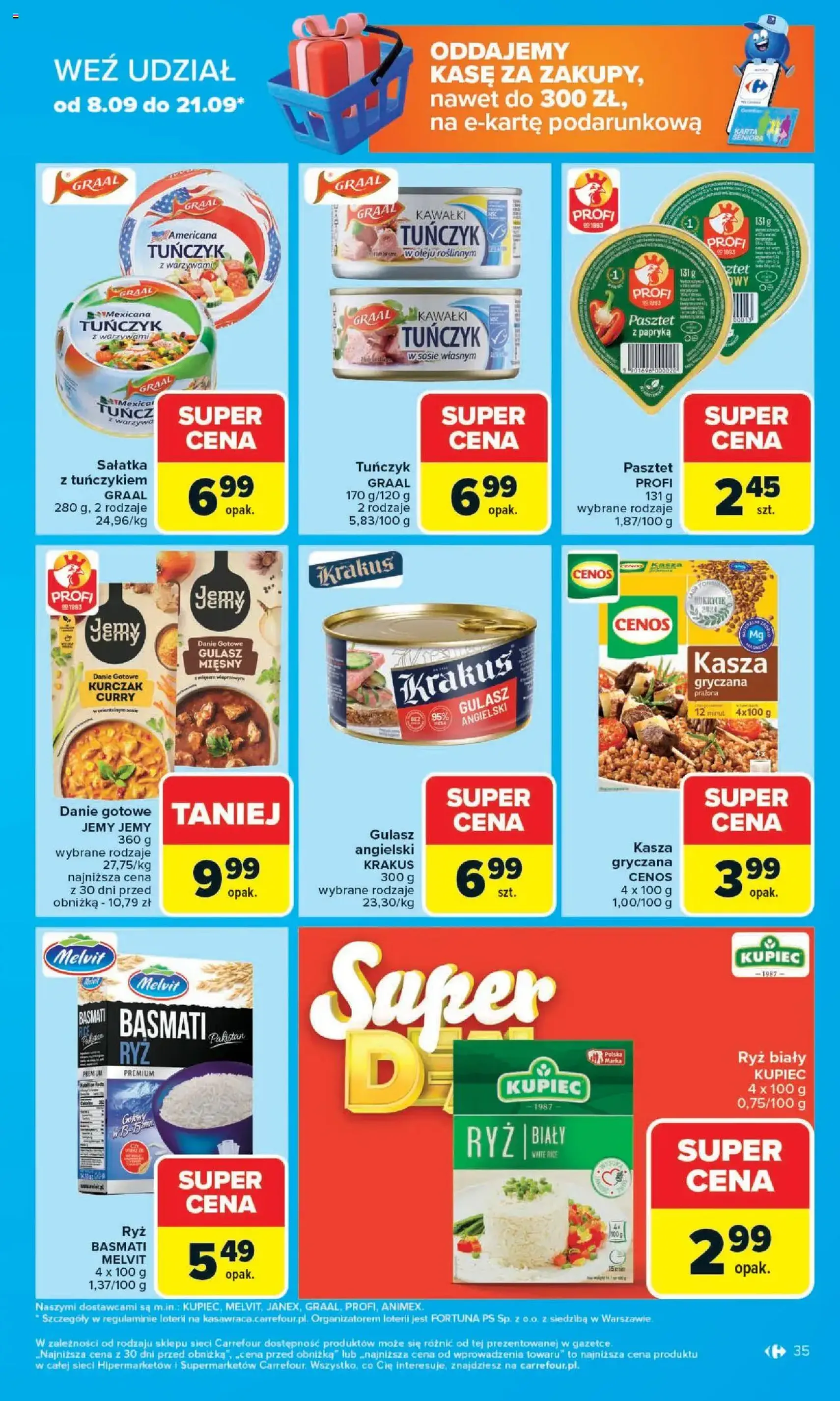 Carrefour Gazetka - ważny gazetka od 08.09.2025 strona 35 z 62 Carrefour Gazetka - ważny gazetka od 08.09.2025 strona 35 z 62