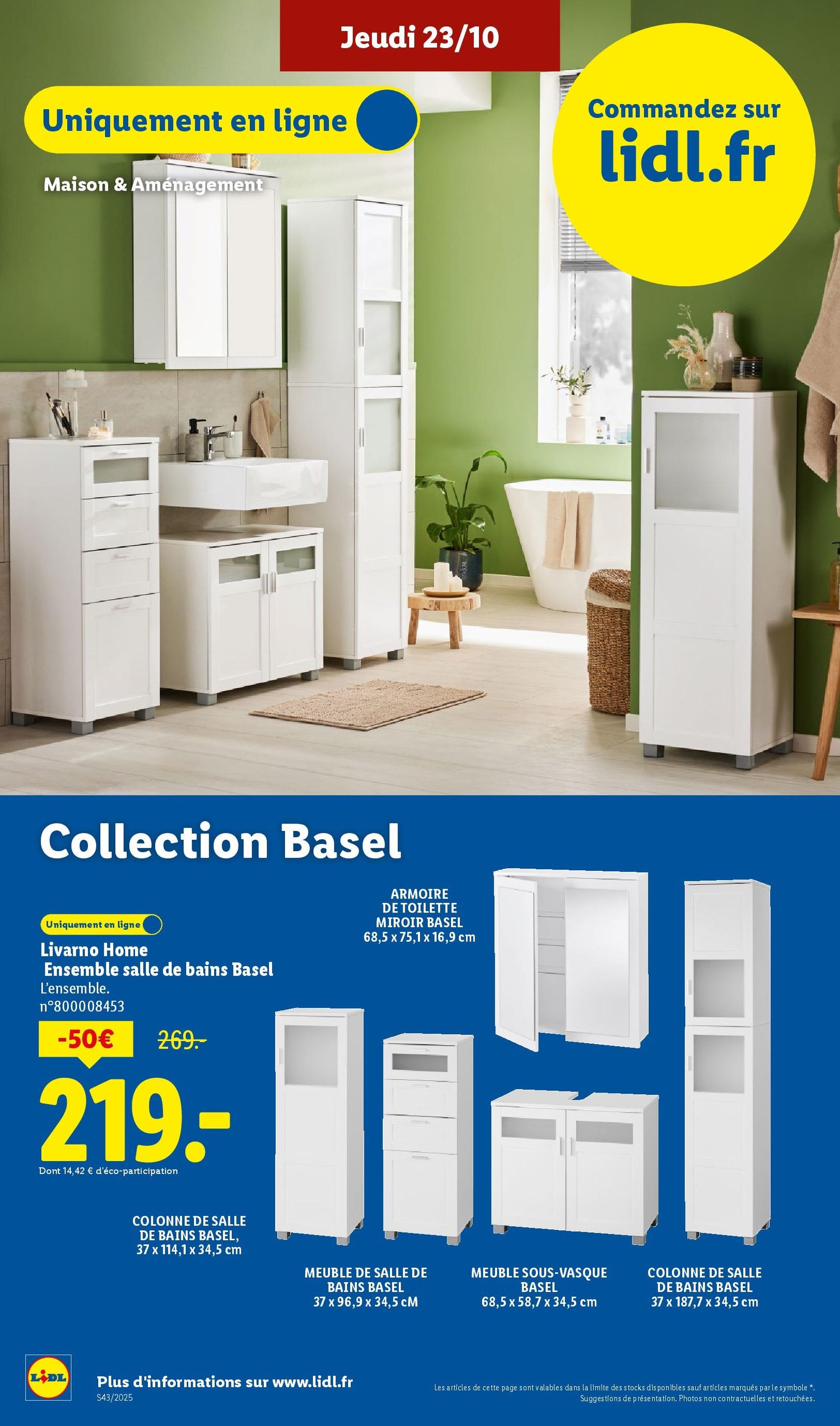 LIDL catalogue semaine 43 - brochure valable à partir du 23/10/2025, page 48 sur 84 LIDL catalogue semaine 43 - brochure valable à partir du 23/10/2025, page 48 sur 84