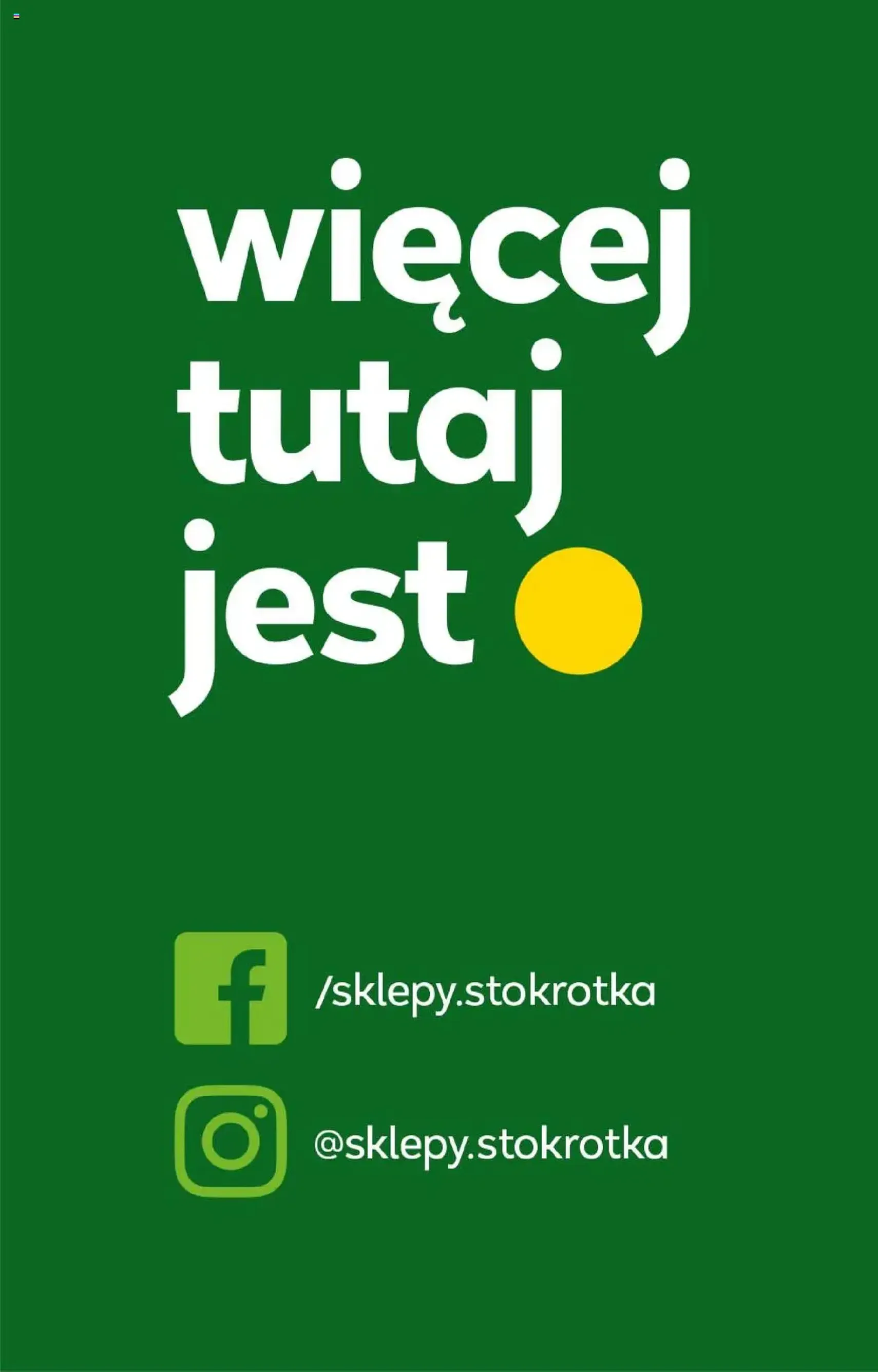 Stokrotka Gazetka - ważny gazetka od 04.09.2025 strona 43 z 43 Stokrotka Gazetka - ważny gazetka od 04.09.2025 strona 43 z 43