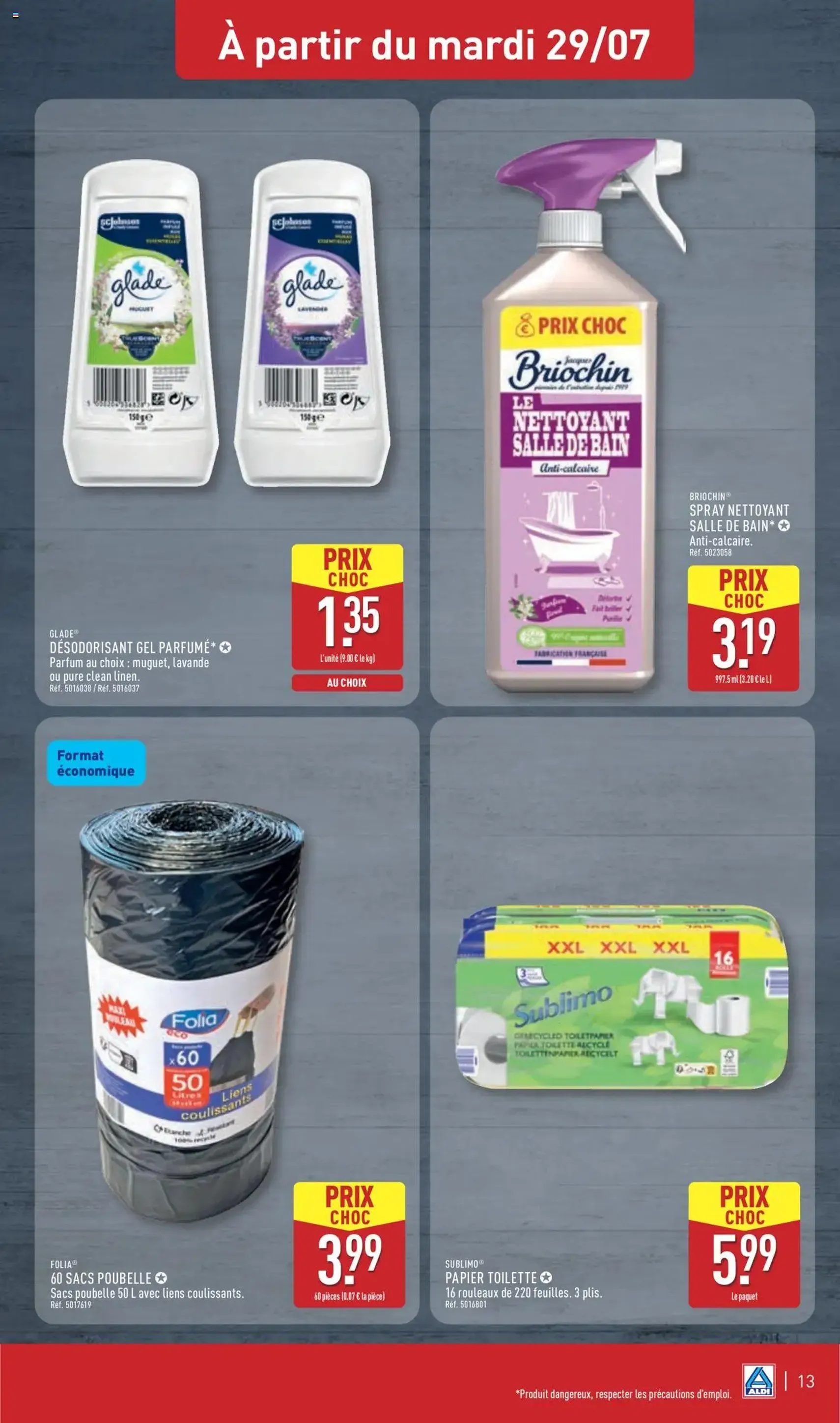 Aldi catalogue de la semaine 31 - brochure valable à partir du 29/07/2025, page 15 sur 50