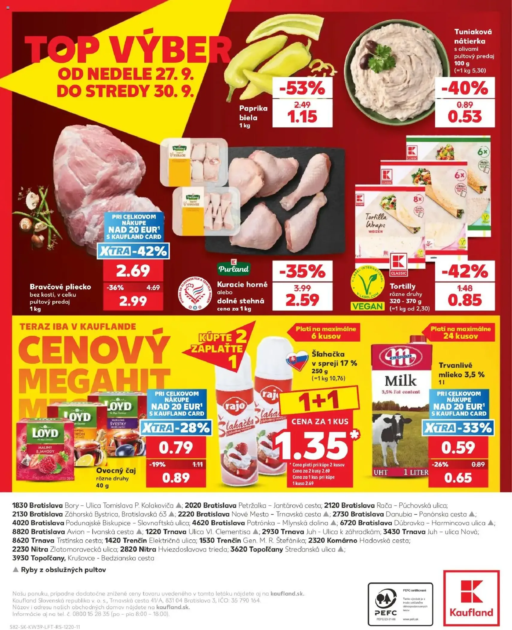 Kaufland leták - platný leták od 24.09.2026 strana 82 z 82