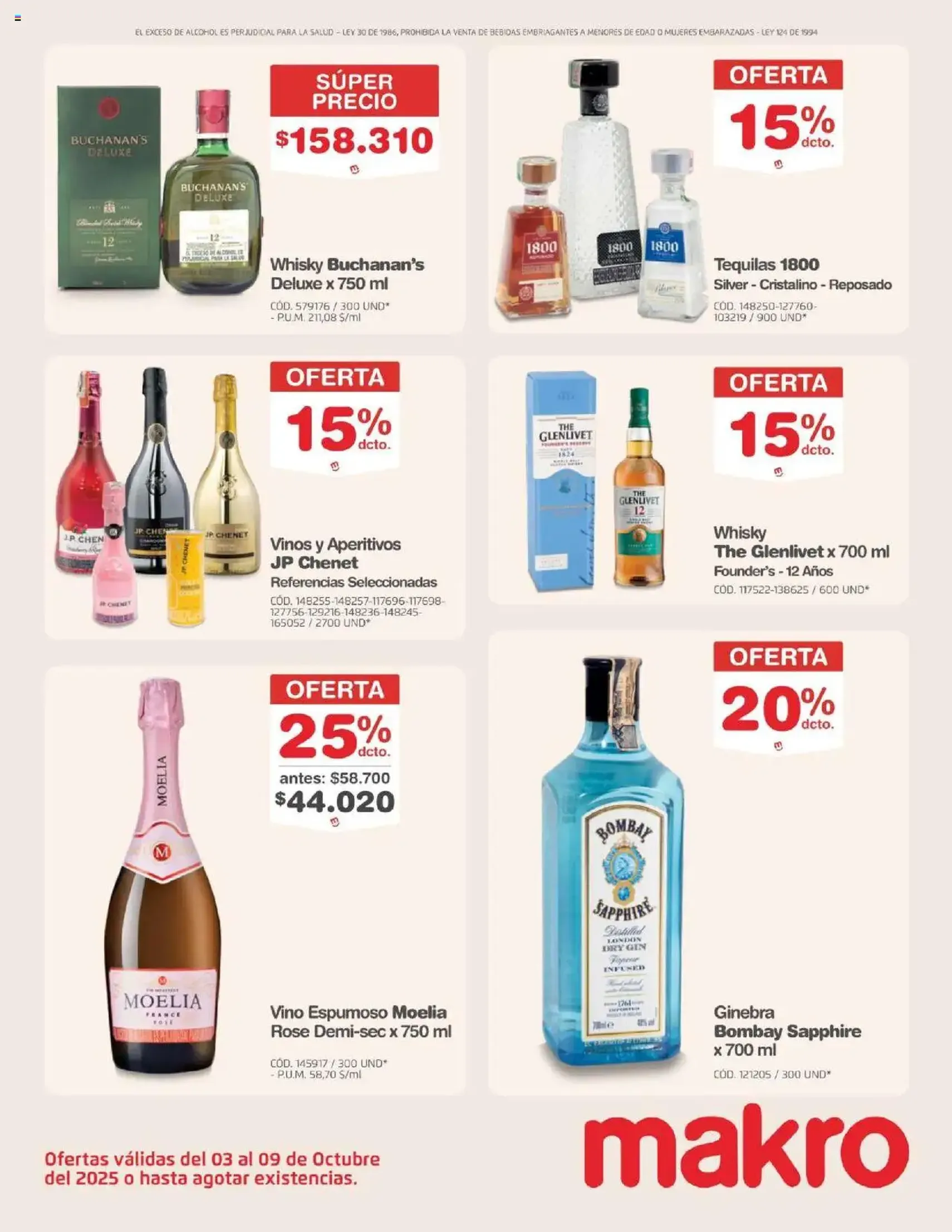 Makro - Quincena - folleto válido desde 03/10/2025 página 11 de 30 Makro - Quincena - folleto válido desde 03/10/2025 página 11 de 30