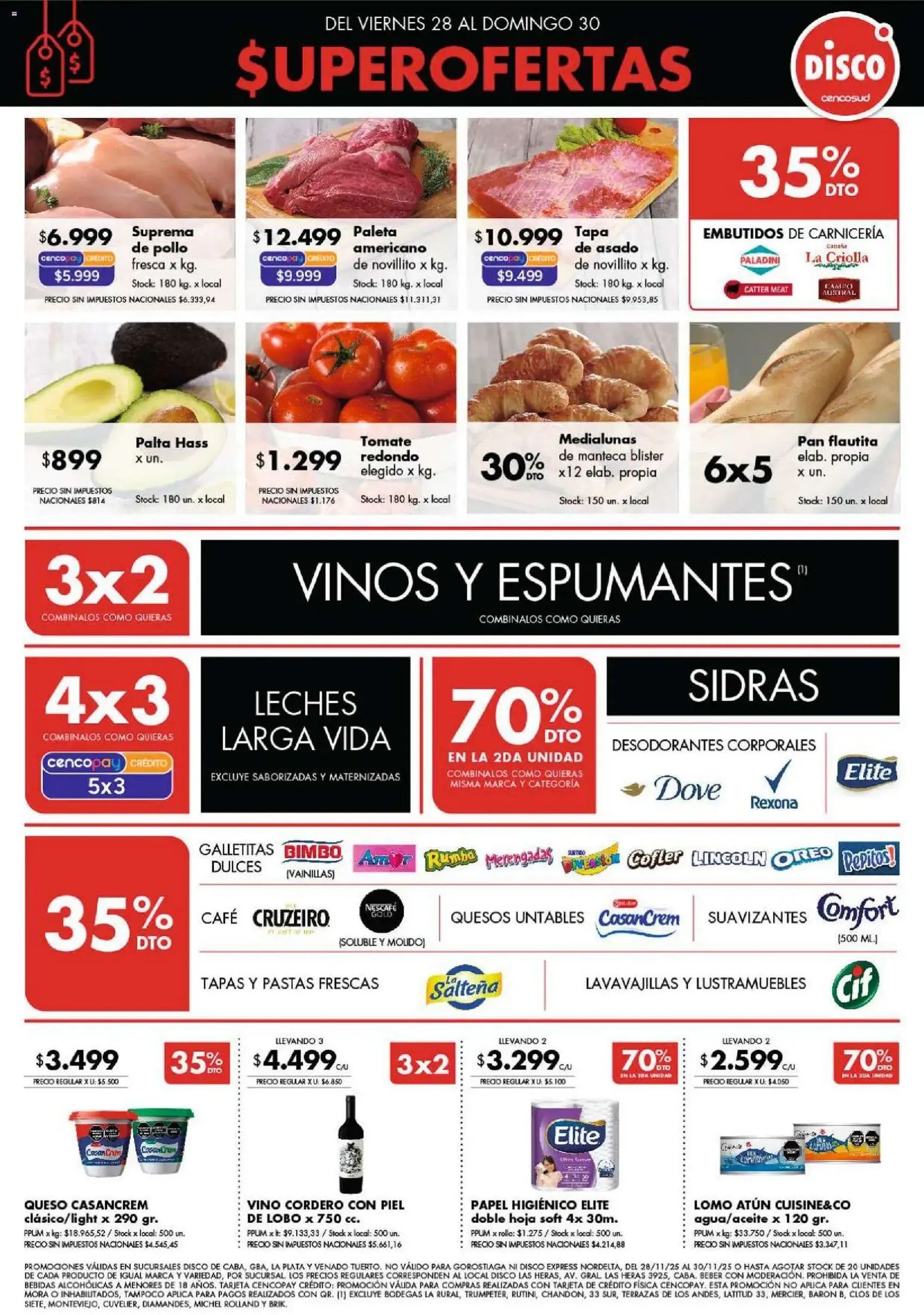 Disco ofertas - folleto válido desde 28/11/2025 página 1 de 13
